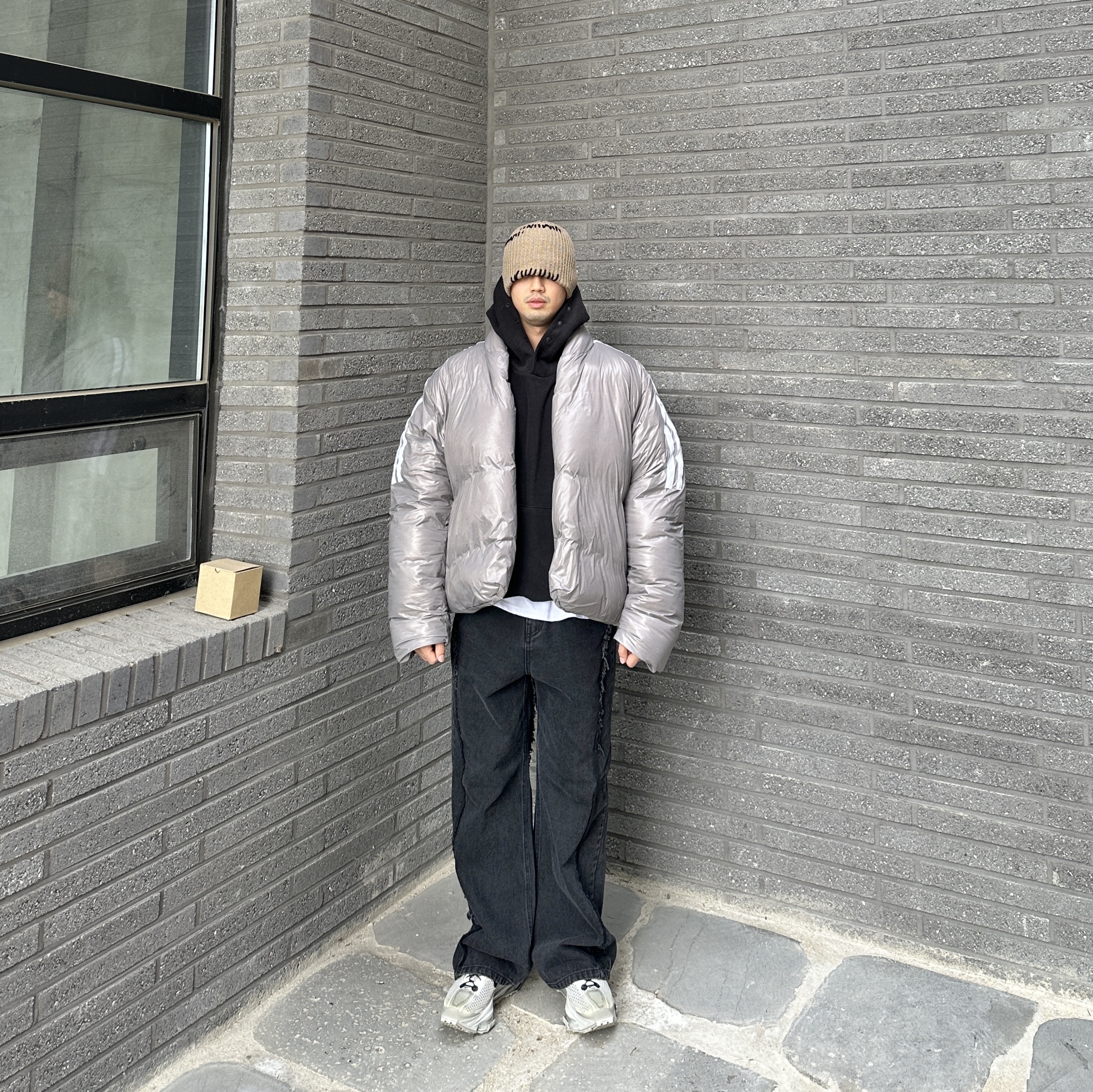 Nike x Matthew M Williams Zoom 004 Stone 착용 스타일 - 1