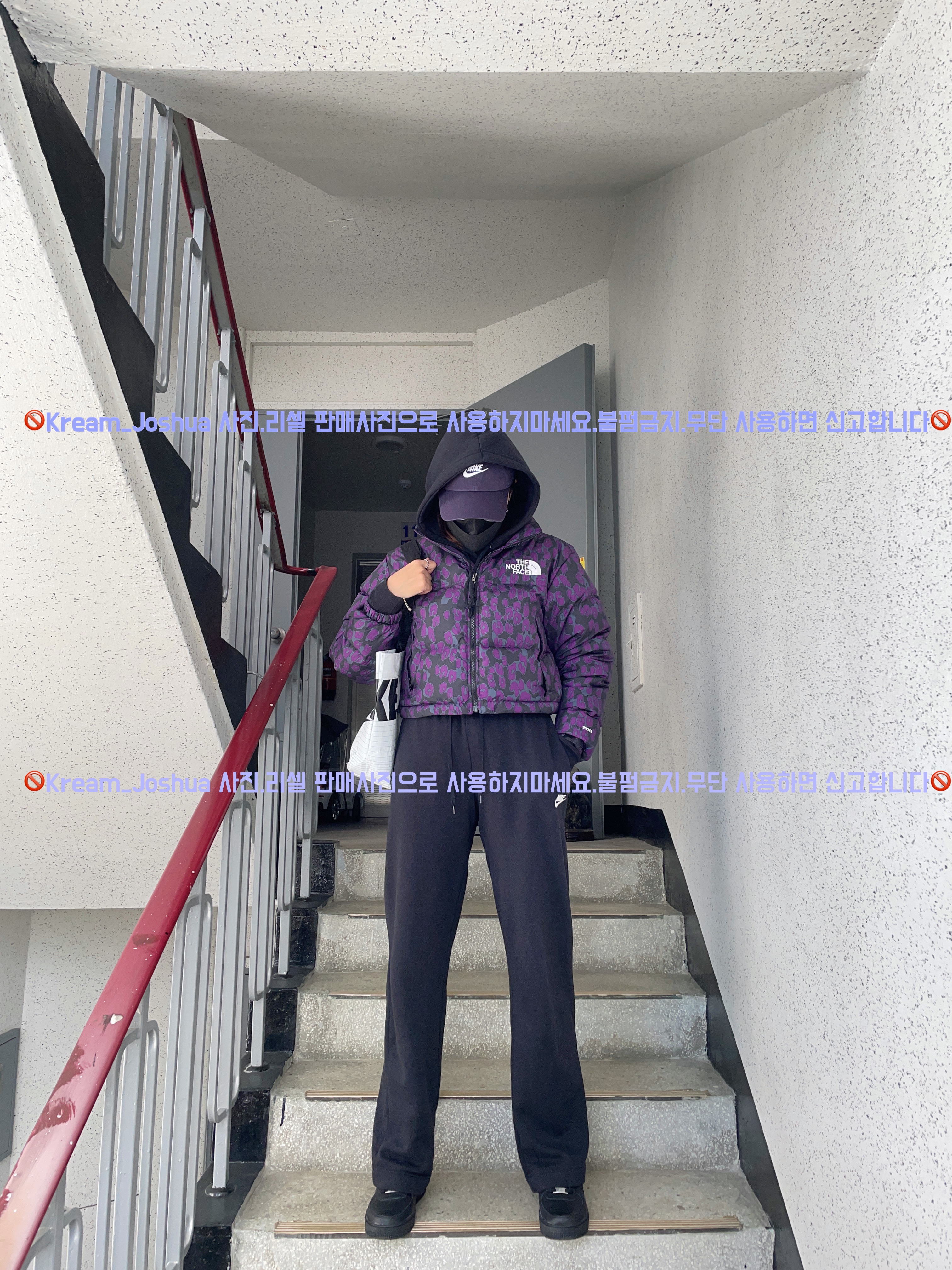 Nike Heritage 86 Futura Washed Cap Cave Purple, (W) Nike Club Fleece Pants Black - US/EU 착용 스타일 - 3