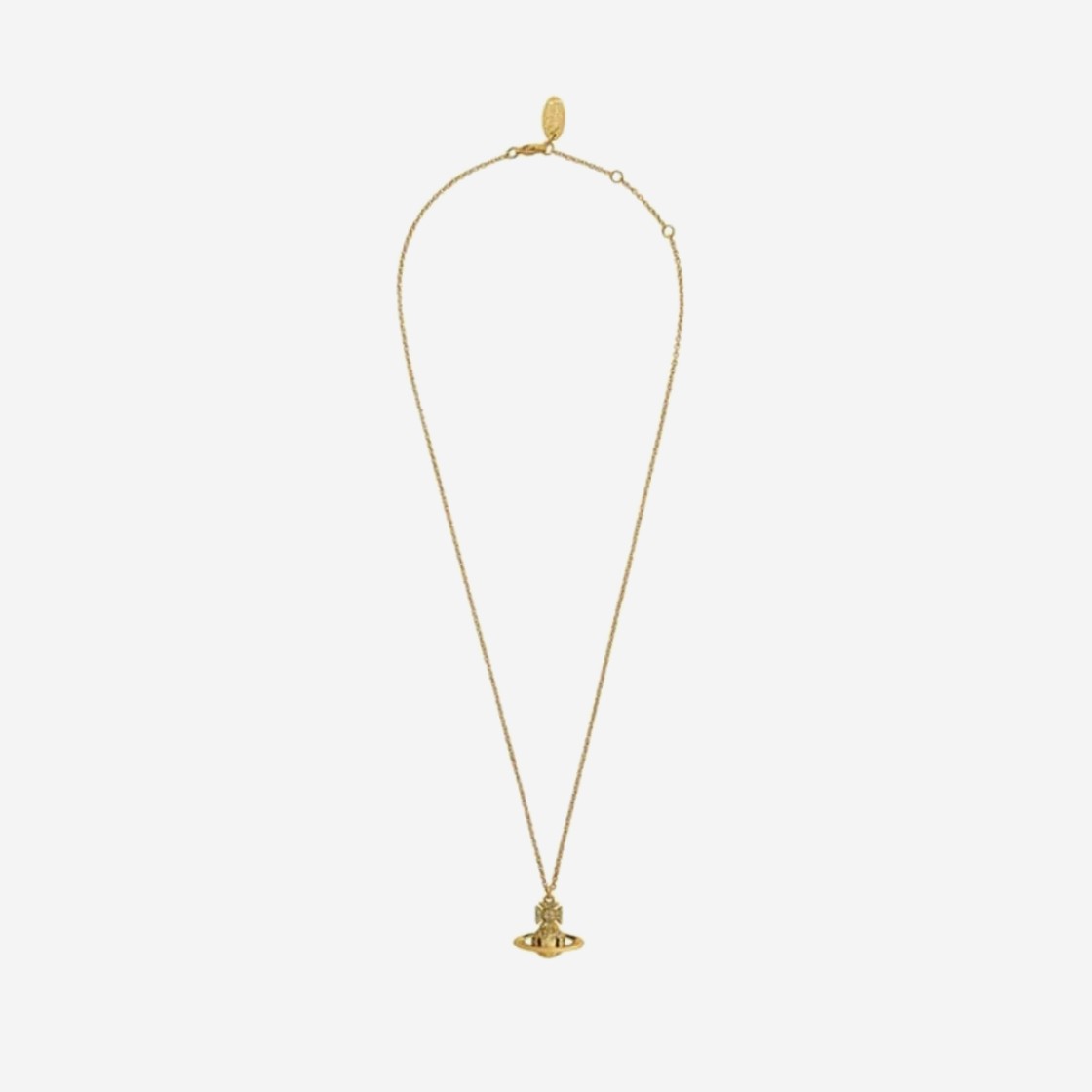 Vivienne Westwood Porfiro Bas Relief Pendant Gold 상세 이미지 1