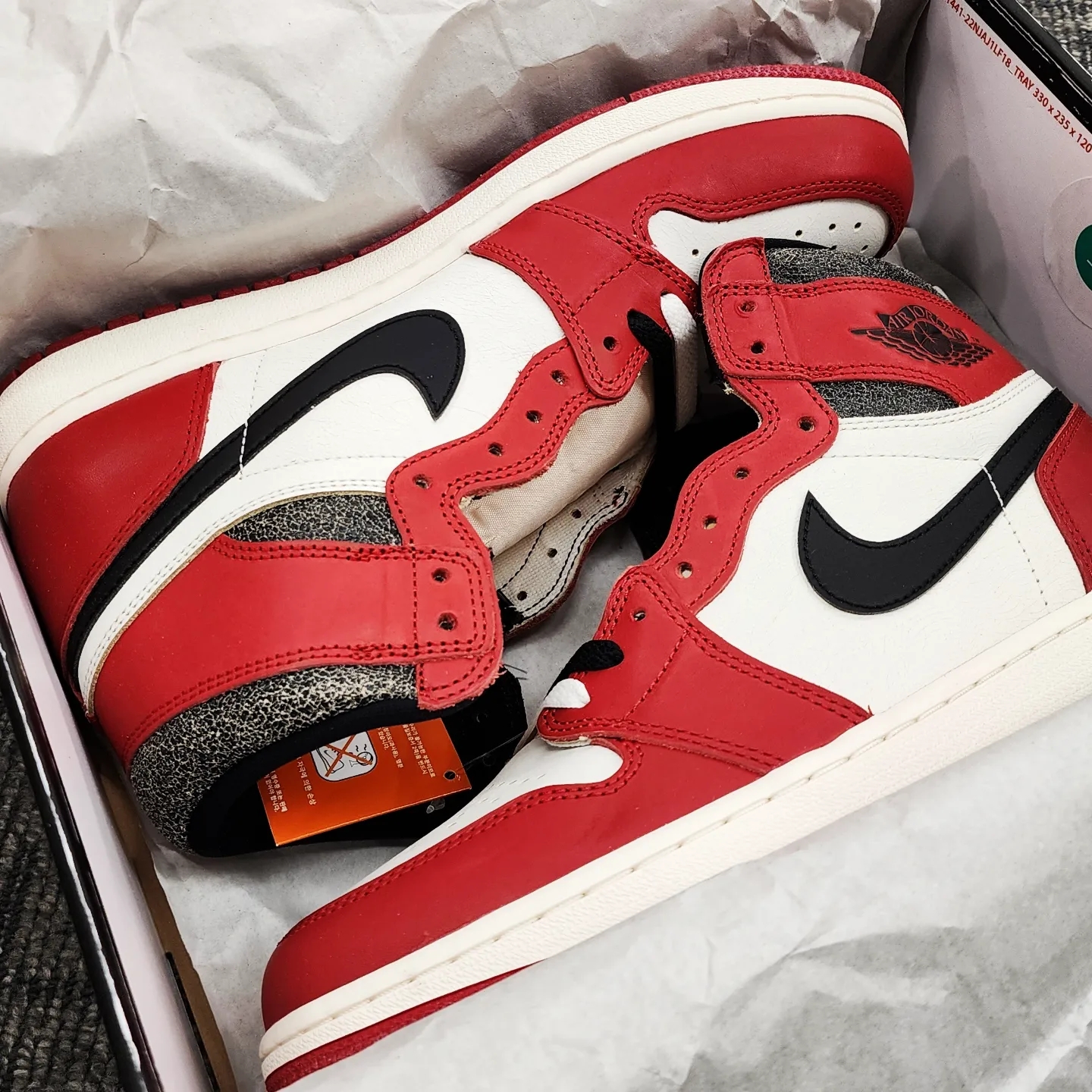Jordan 1 Retro High OG Chicago 2022 착용 스타일 - 1