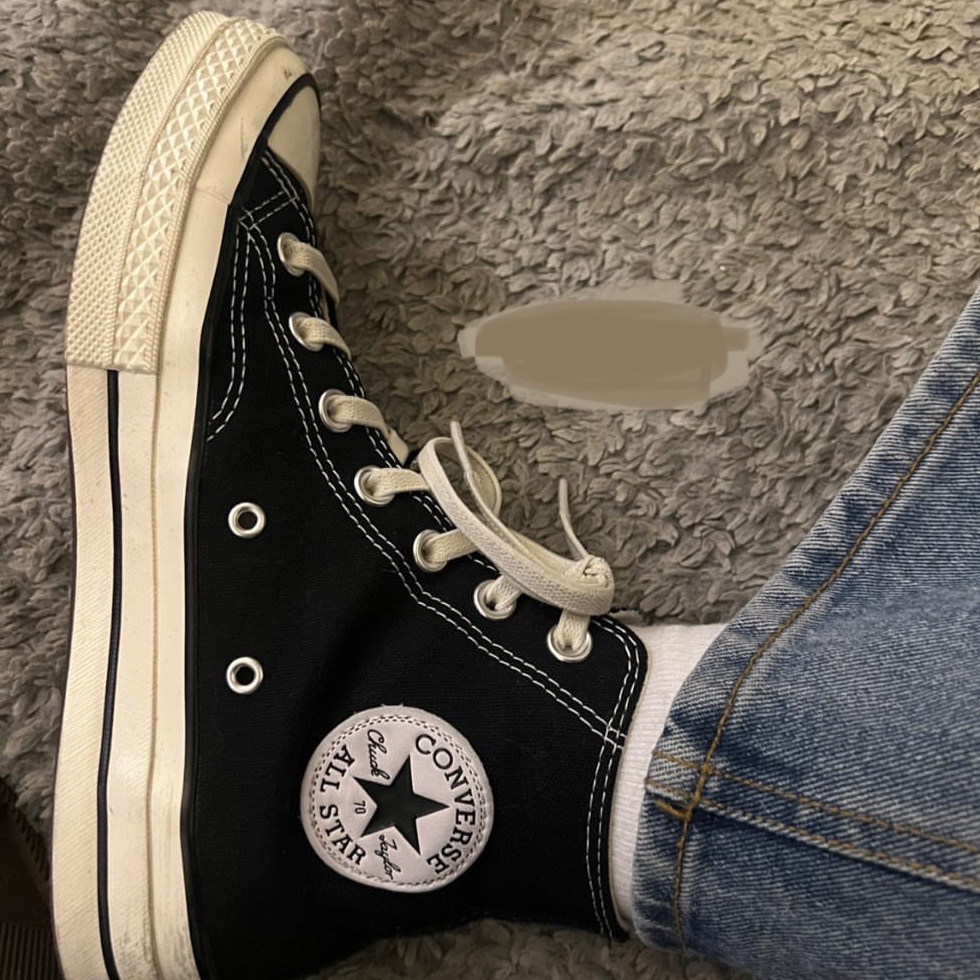 Converse Chuck 70 Hi Black 착용 스타일