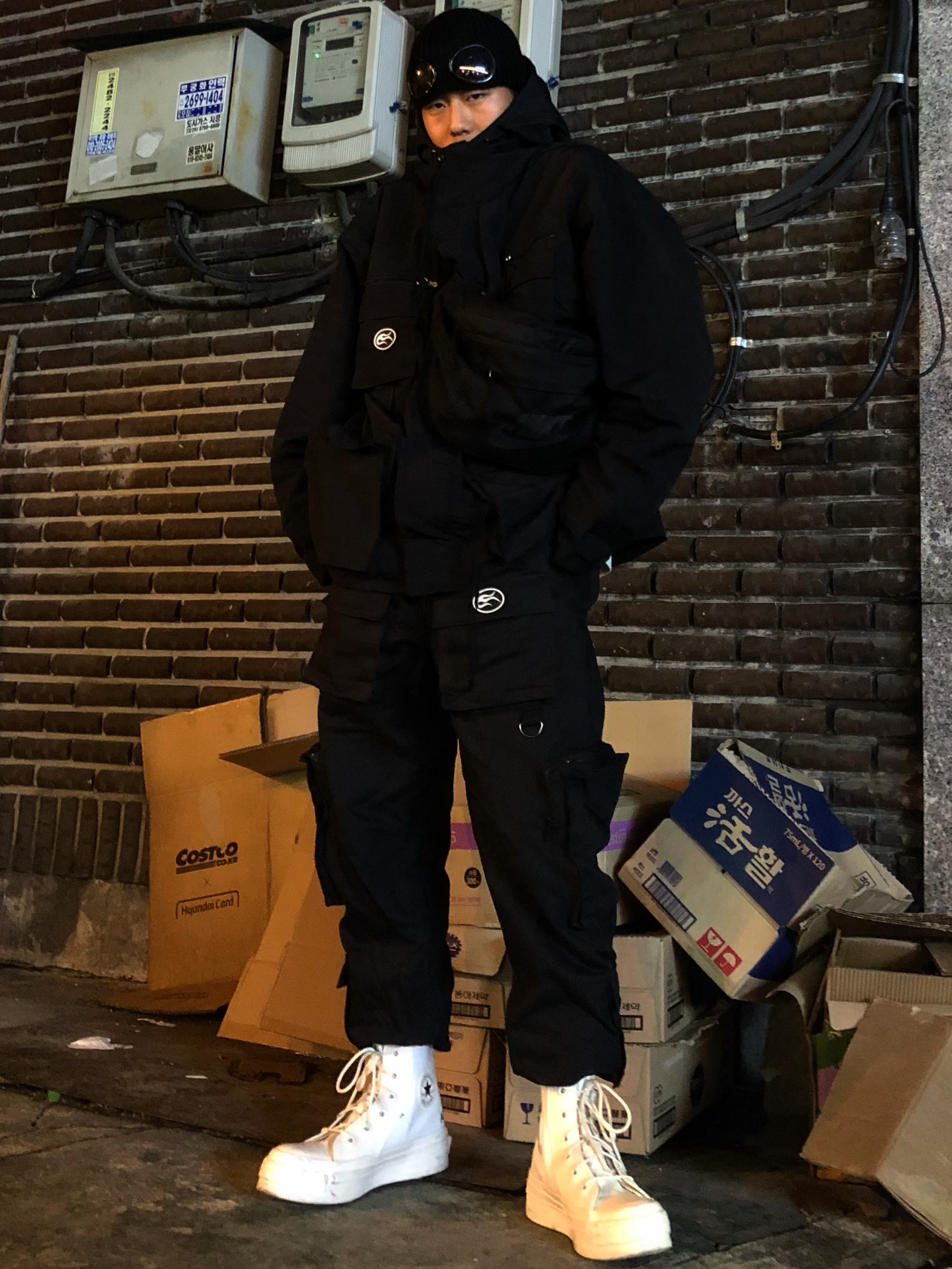 Converse x Ambush Chuck 70 Hi White 착용 스타일