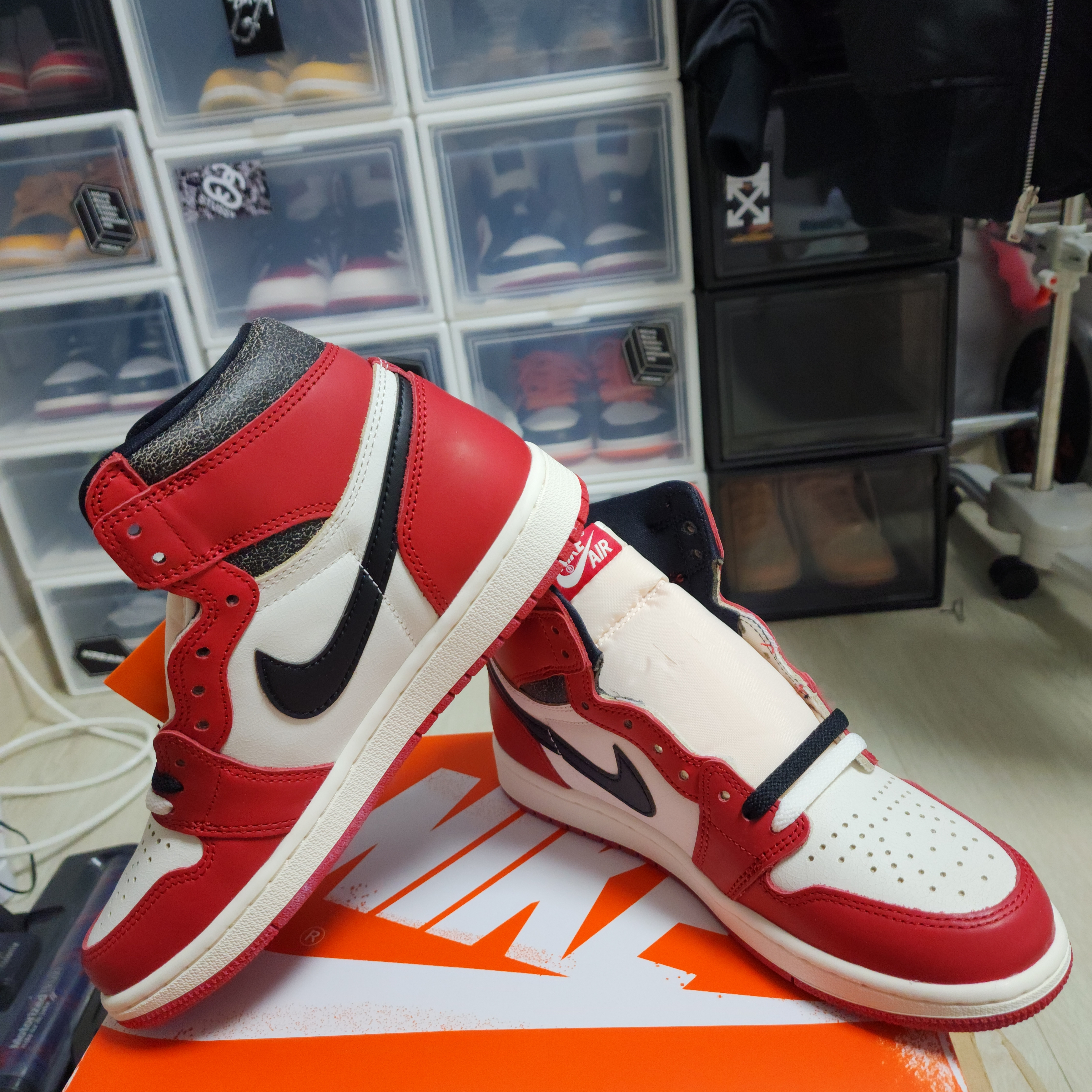Jordan 1 Retro High OG Chicago 2022 착용 스타일 - 4