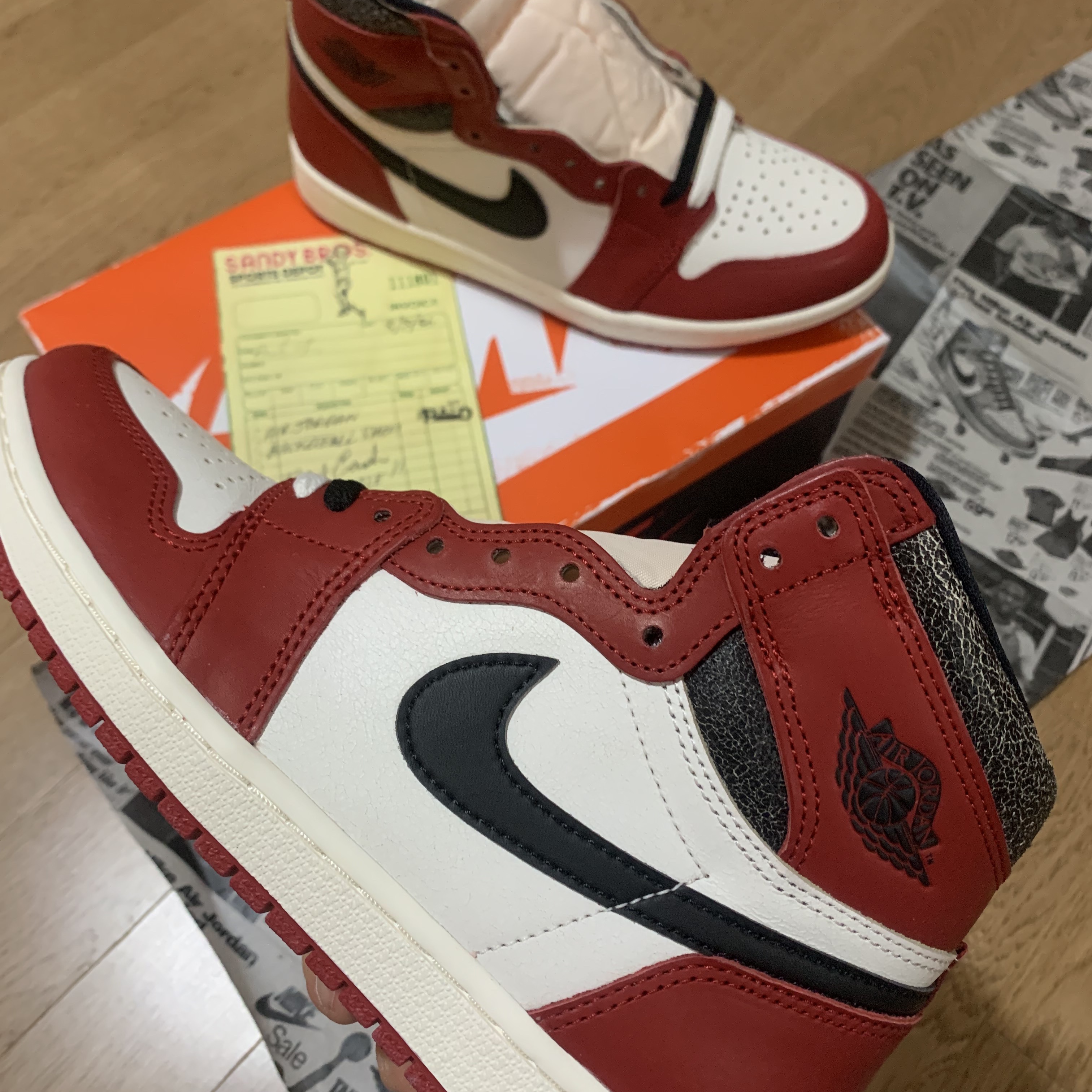 Jordan 1 Retro High OG Chicago 2022 착용 스타일 - 2