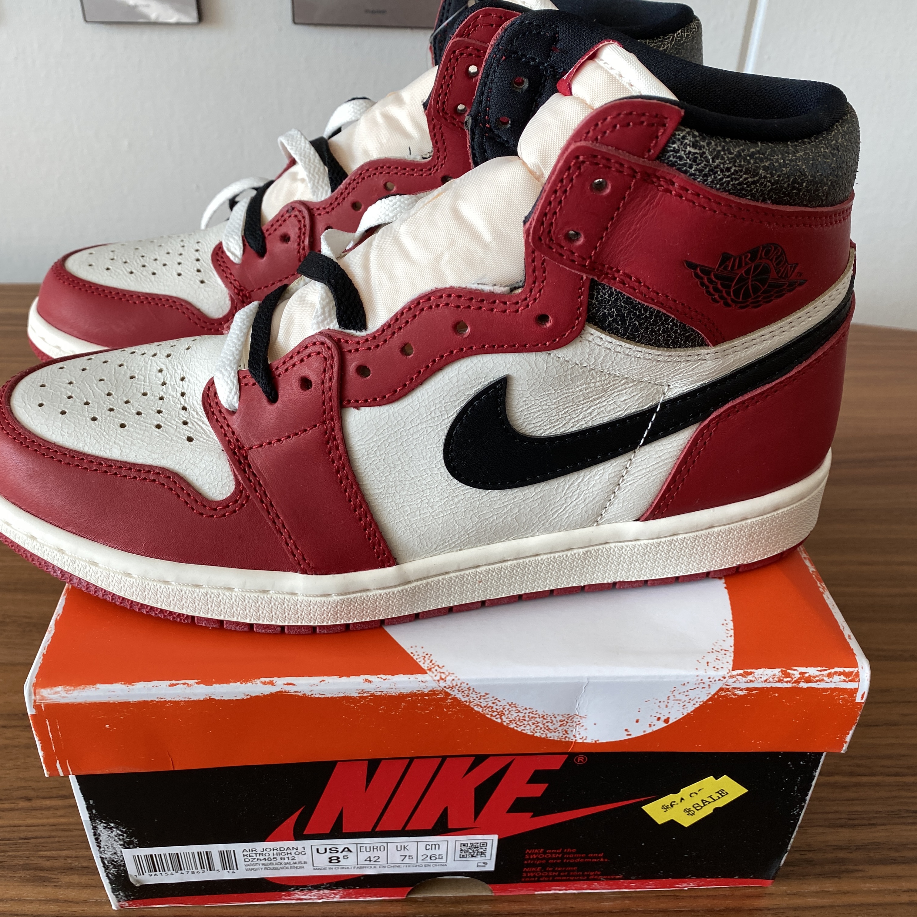 Jordan 1 Retro High OG Chicago 2022 착용 스타일 - 1