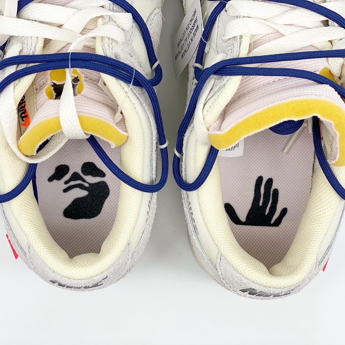 Nike x Off-White Dunk Low The 50 - Lot 18 착용 스타일 - 4