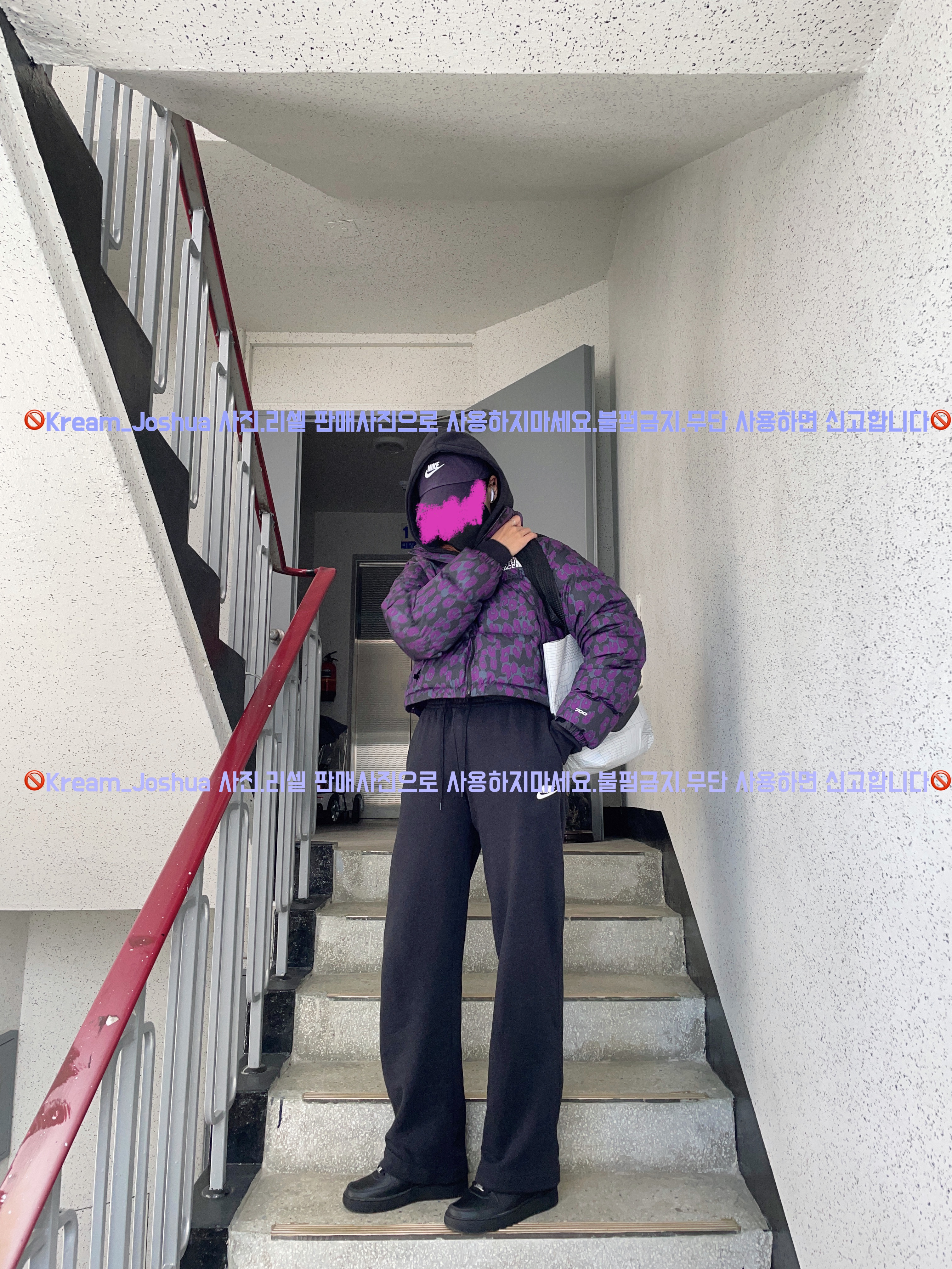 Nike Heritage 86 Futura Washed Cap Cave Purple, (W) Nike Club Fleece Pants Black - US/EU 착용 스타일 - 4
