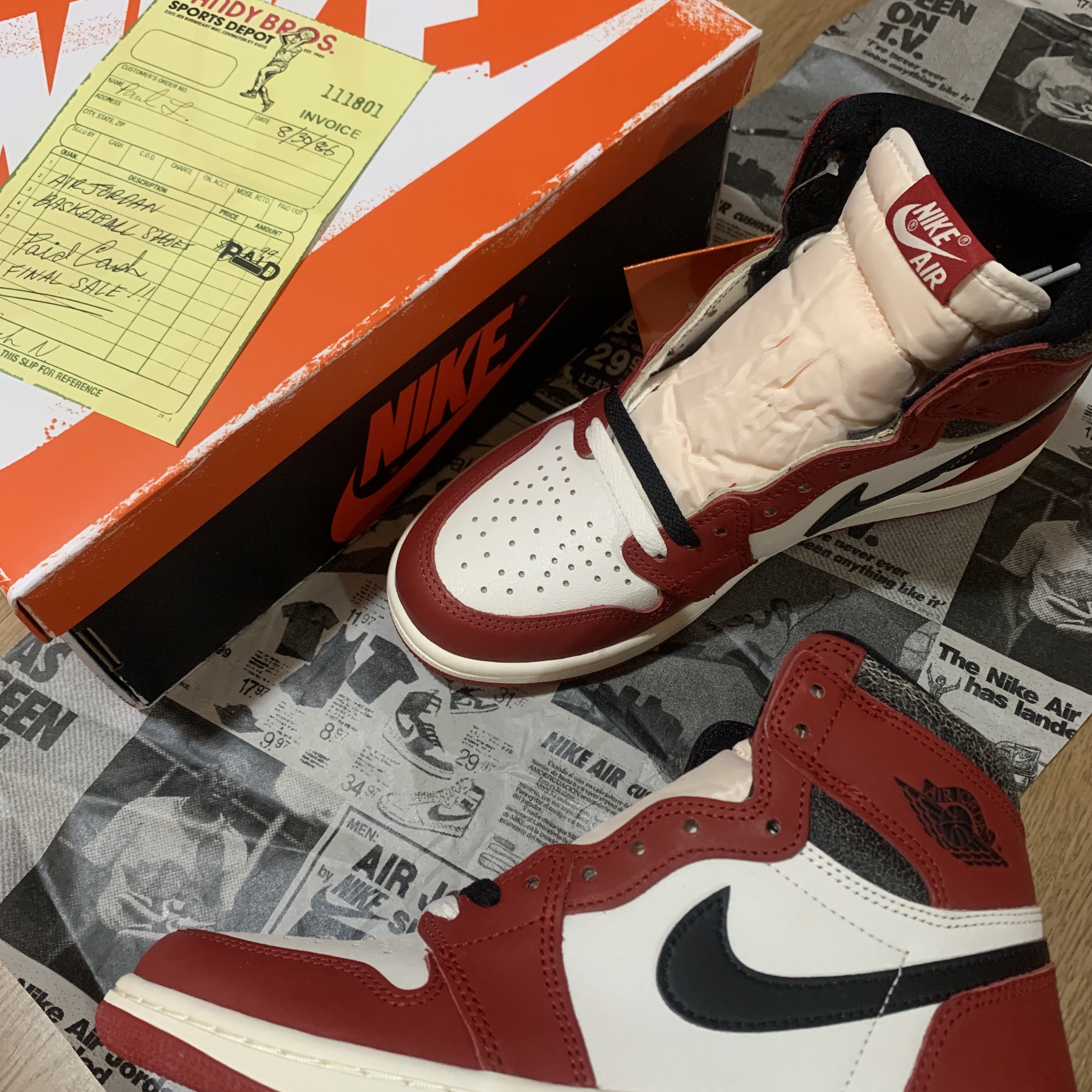 Jordan 1 Retro High OG Chicago 2022 착용 스타일 - 1