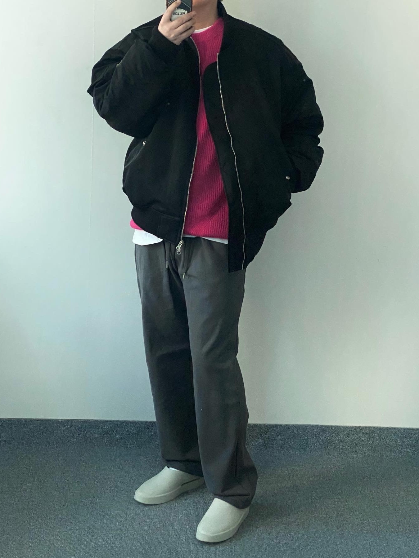 Fear of God The California Cement 착용 스타일 - 3
