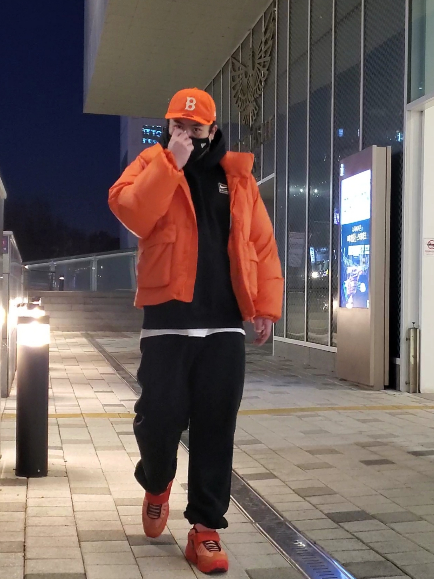 Nike x Stussy NRG RA Washed Pullover Hoodie Black (DN4028-010), Nike NRG Solo Swoosh Fleece Pants Black - US/EU 착용 스타일