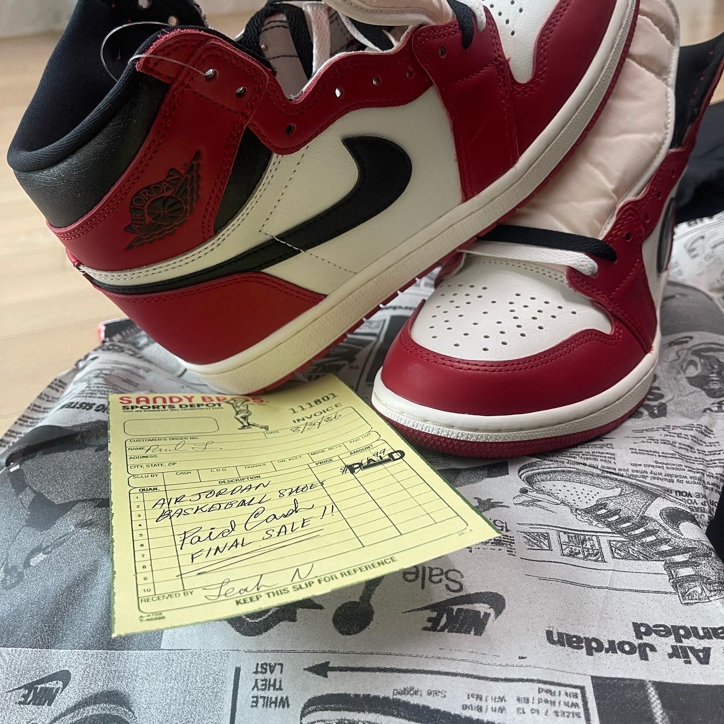 Jordan 1 Retro High OG Chicago 2022 착용 스타일 - 2
