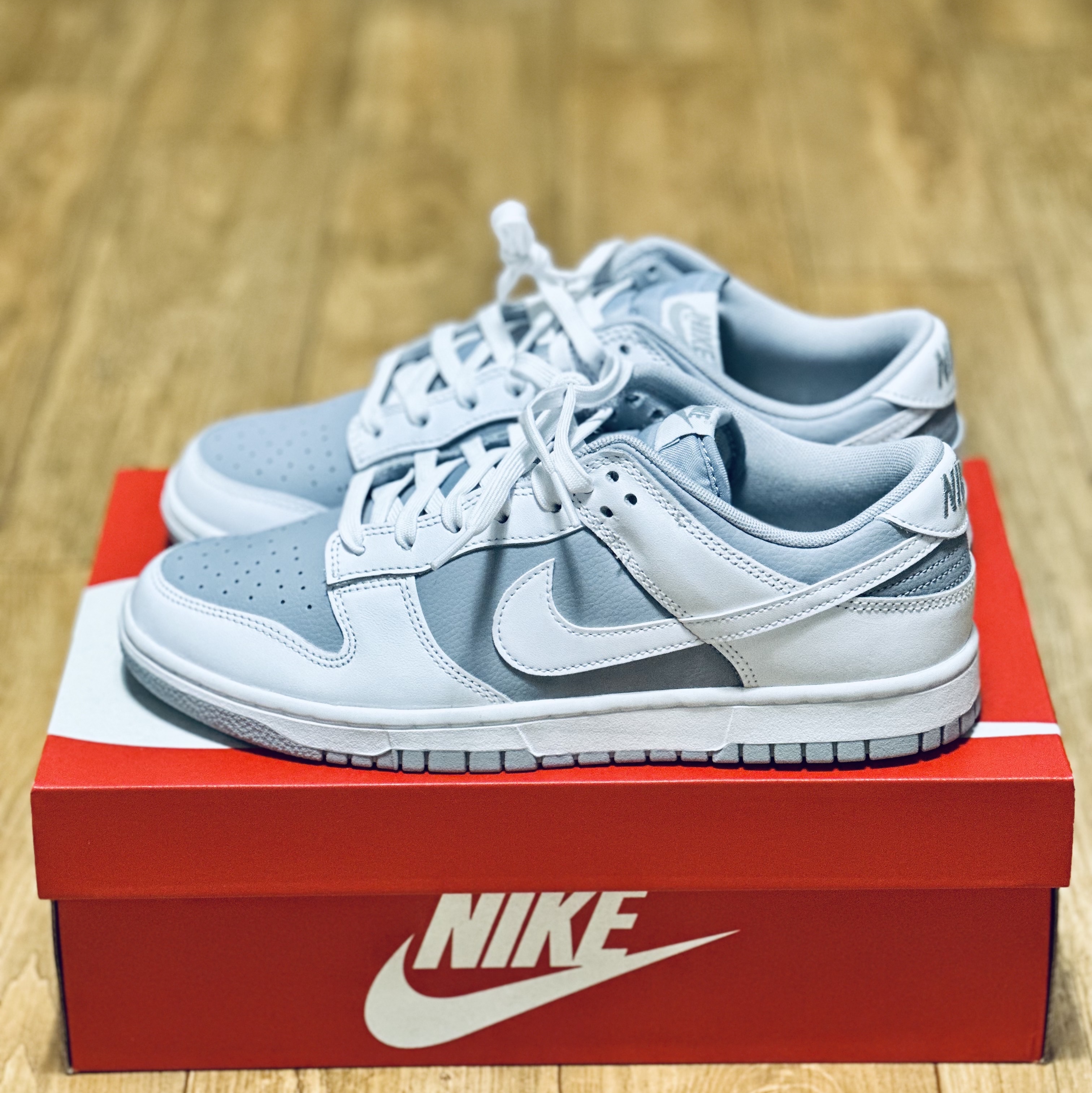 Nike Dunk Low Retro White Neutral Grey 착용 스타일