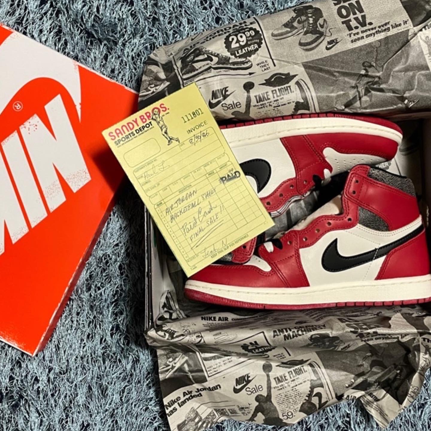 Jordan 1 Retro High OG Chicago 2022 착용 스타일 - 3