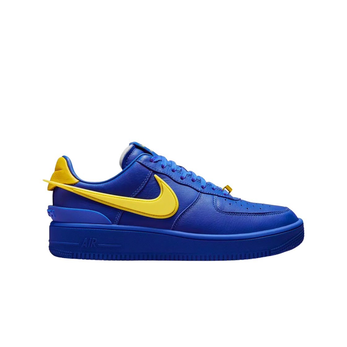 나이키 x 앰부쉬 에어포스 1 로우 SP 게임 로얄 앤 비비드 설퍼(Nike x Ambush Air Force 1 Low SP Game Royal and Vivid Sulfur)