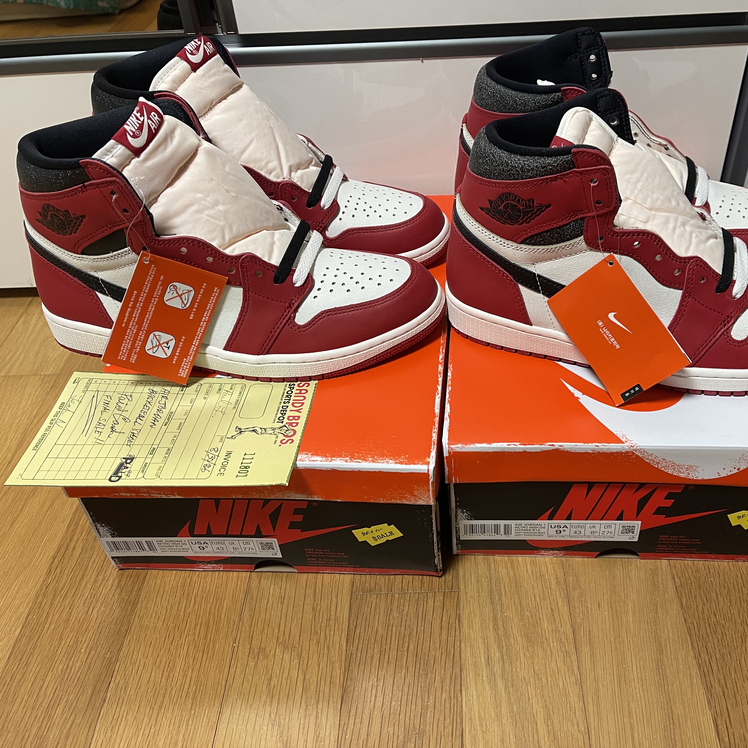 Jordan 1 Retro High OG Chicago 2022 착용 스타일