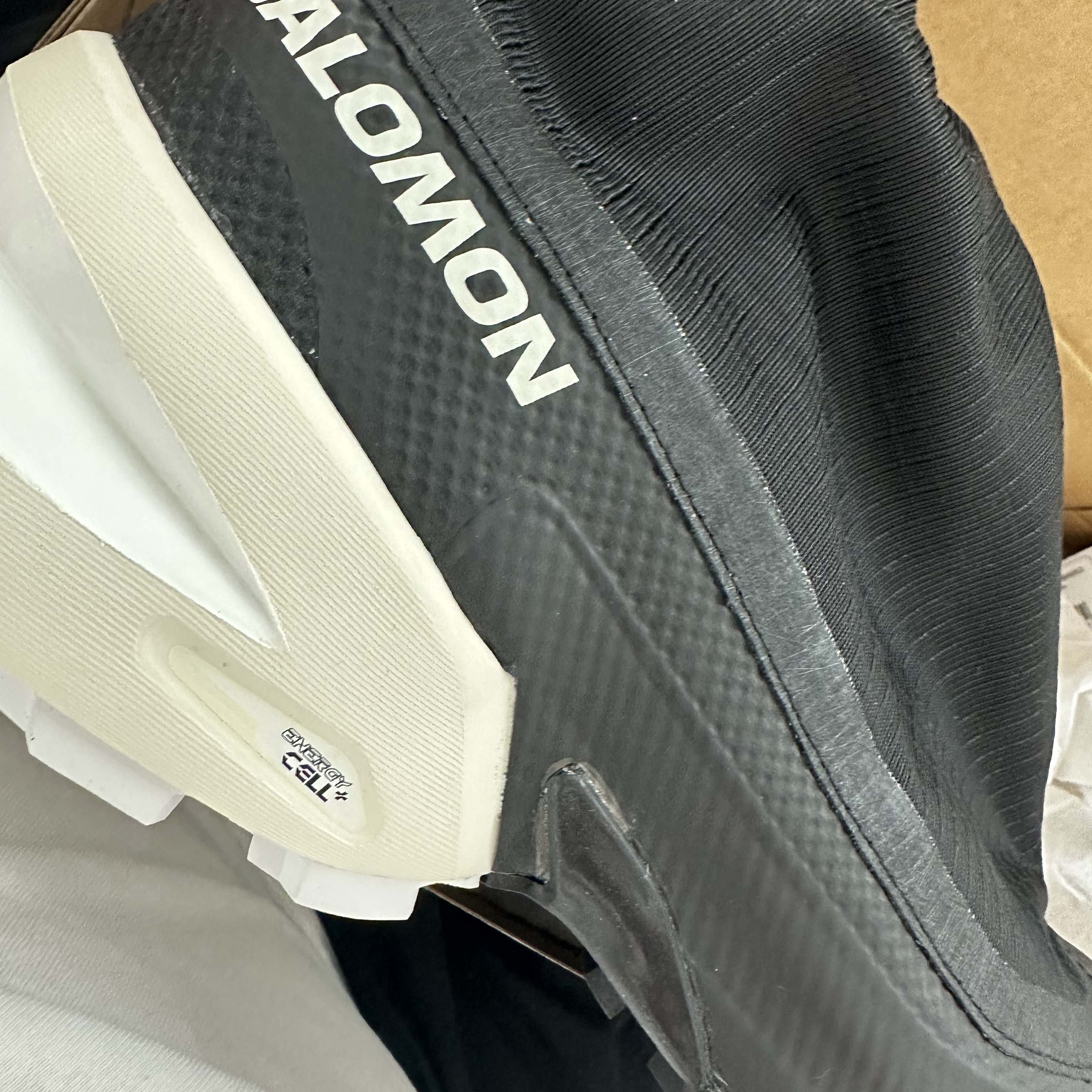 Salomon x MM6 Maison Margiela Cross Low Black 착용 스타일