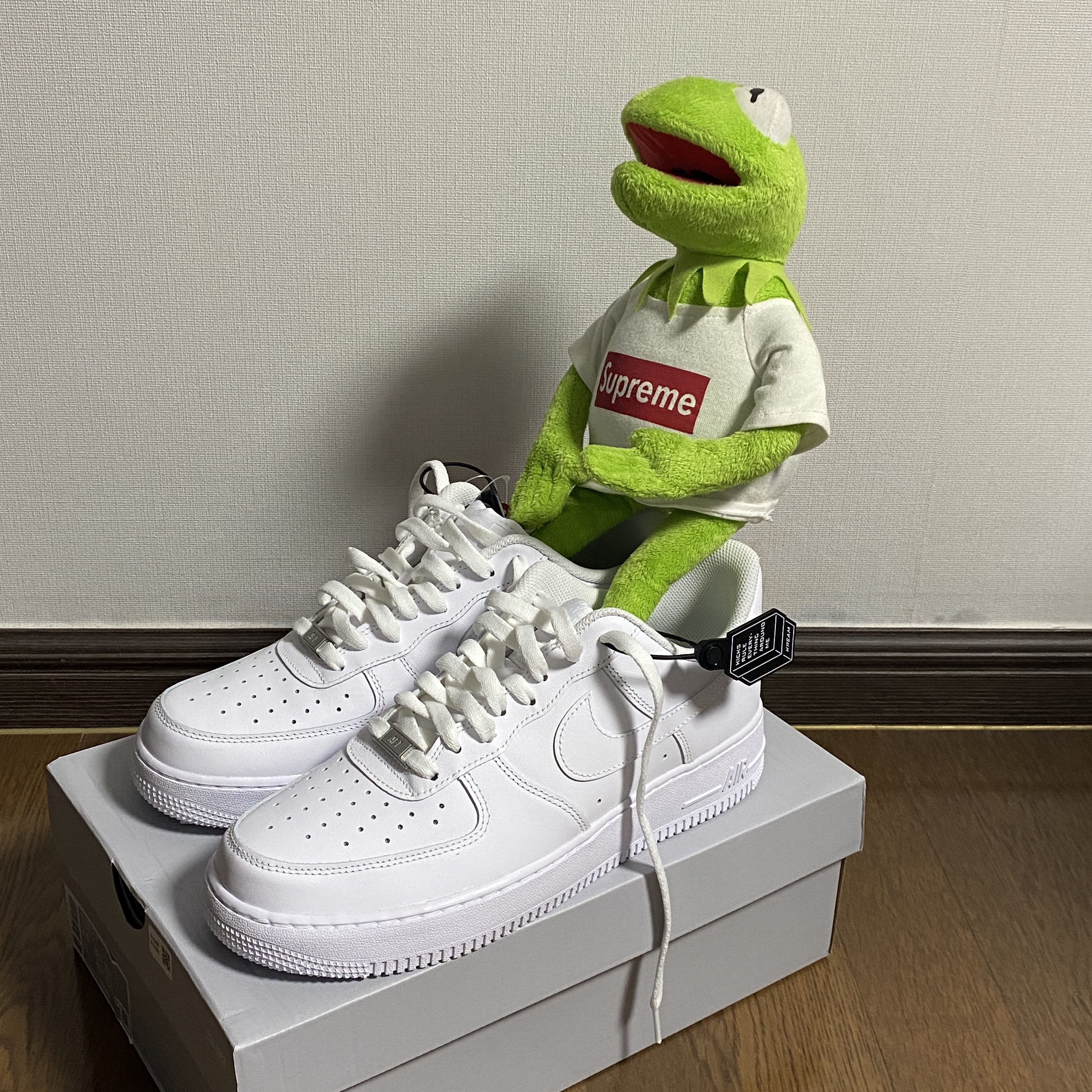 Nike Air Force 1 '07 Low White 착용 스타일