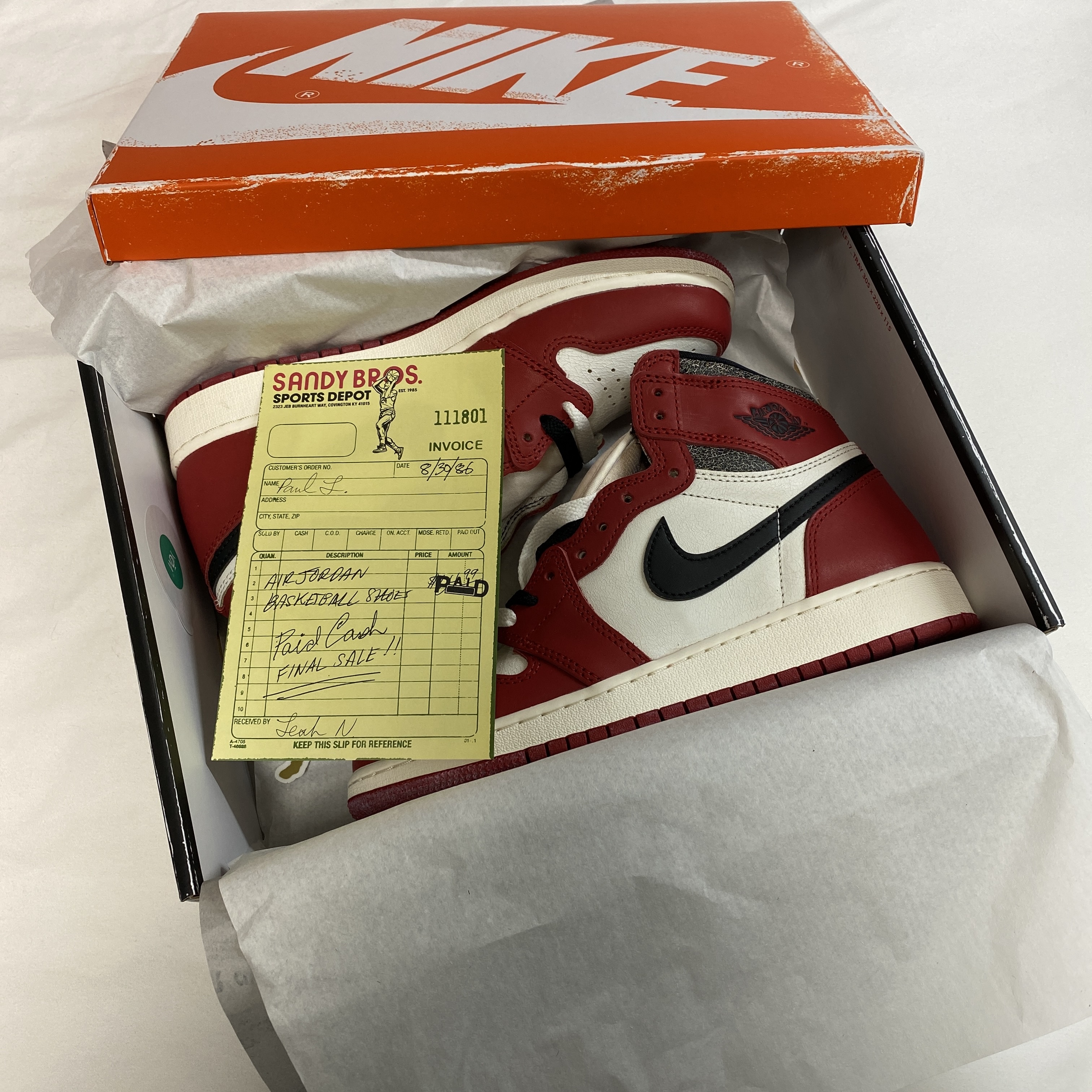 (GS) Jordan 1 Retro High OG Chicago 2022 착용 스타일