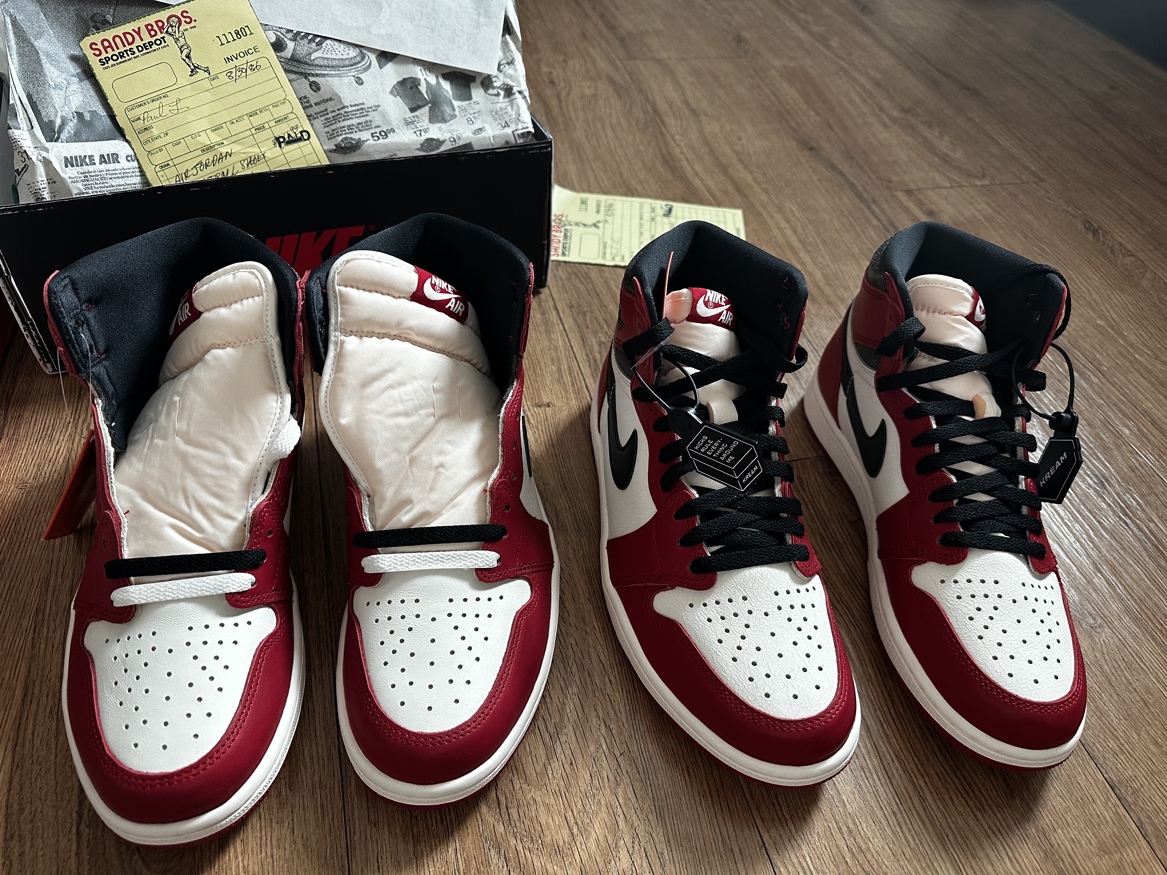 Jordan 1 Retro High OG Chicago 2022 착용 스타일