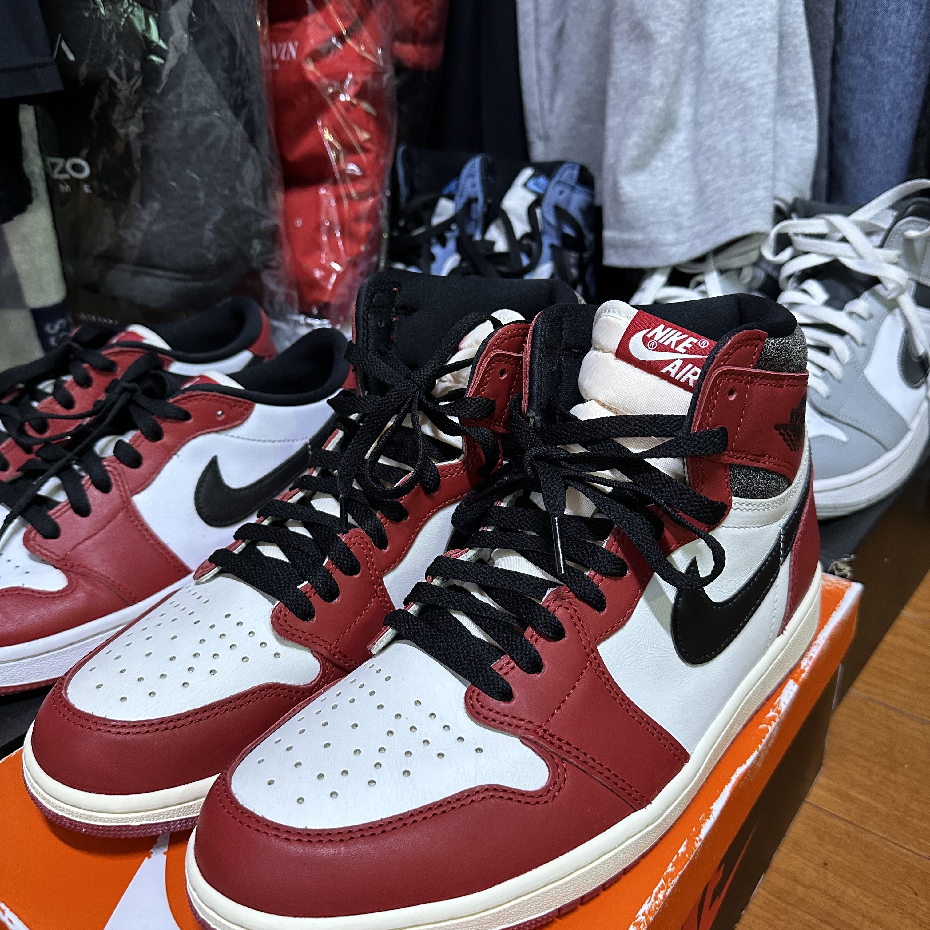 Jordan 1 Retro High OG Chicago 2022, Jordan 1 Low Golf Chicago 착용 스타일