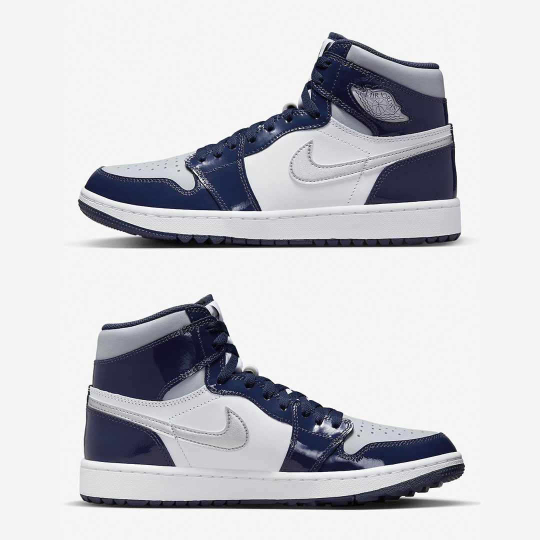 Jordan 1 High Golf Midnight Navy 착용 스타일 - 3