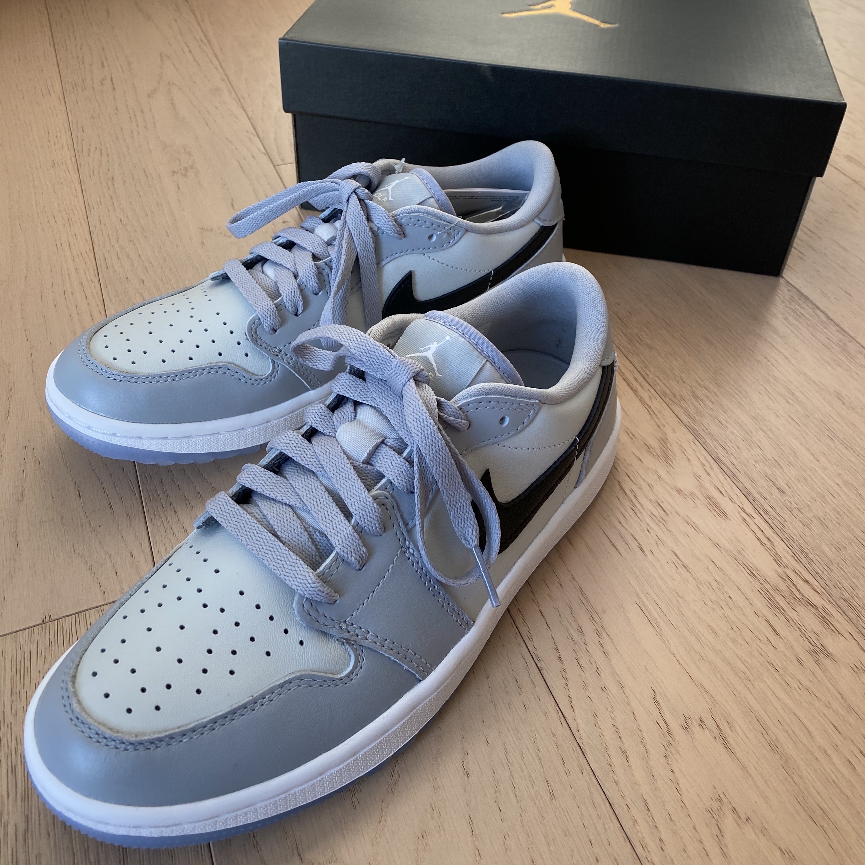 Jordan 1 Low Golf Wolf Grey 착용 스타일