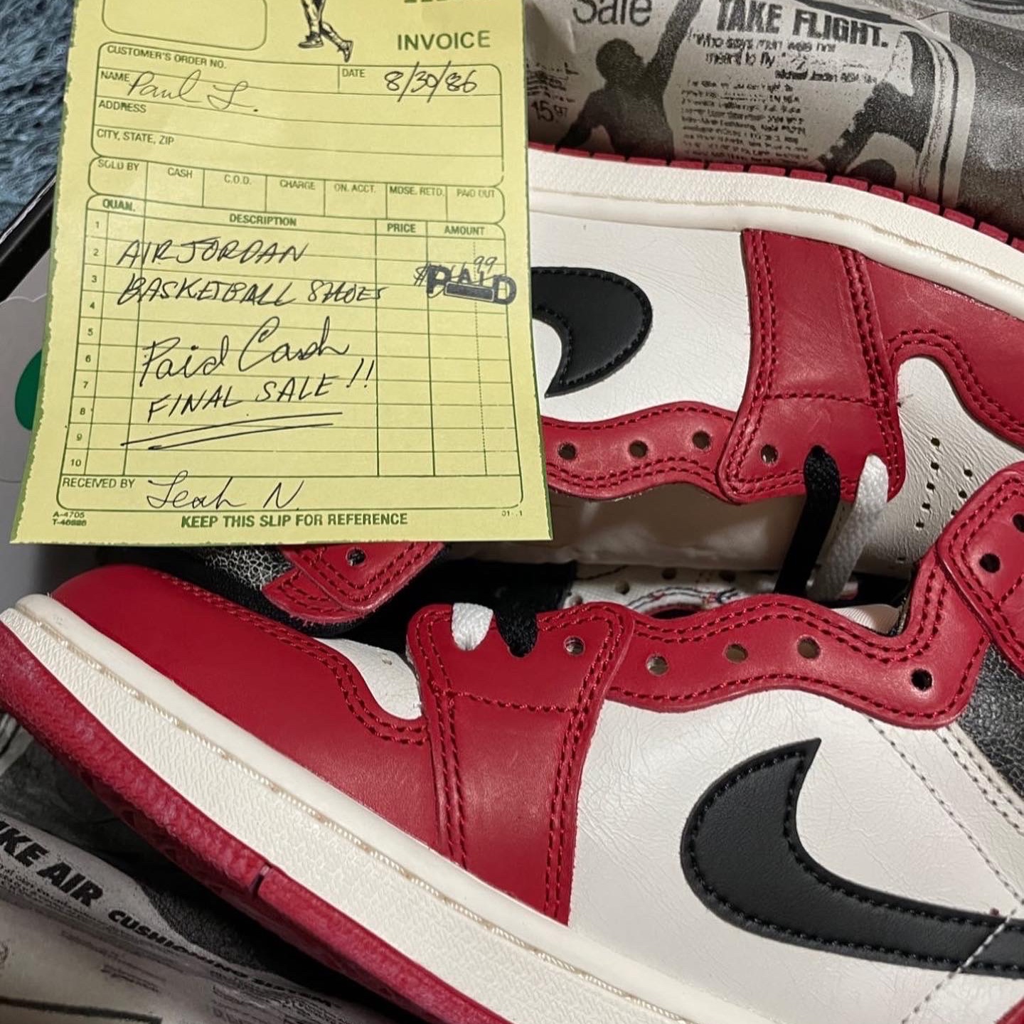 Jordan 1 Retro High OG Chicago 2022 착용 스타일 - 2