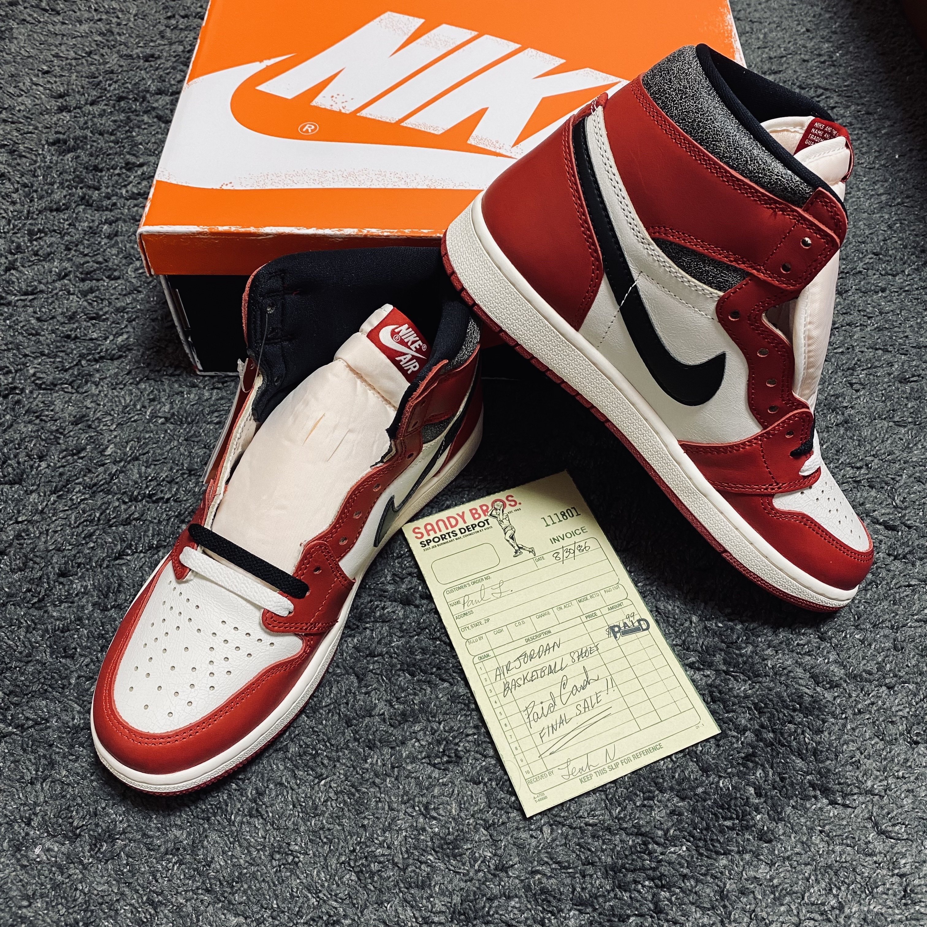 Jordan 1 Retro High OG Chicago 2022 착용 스타일