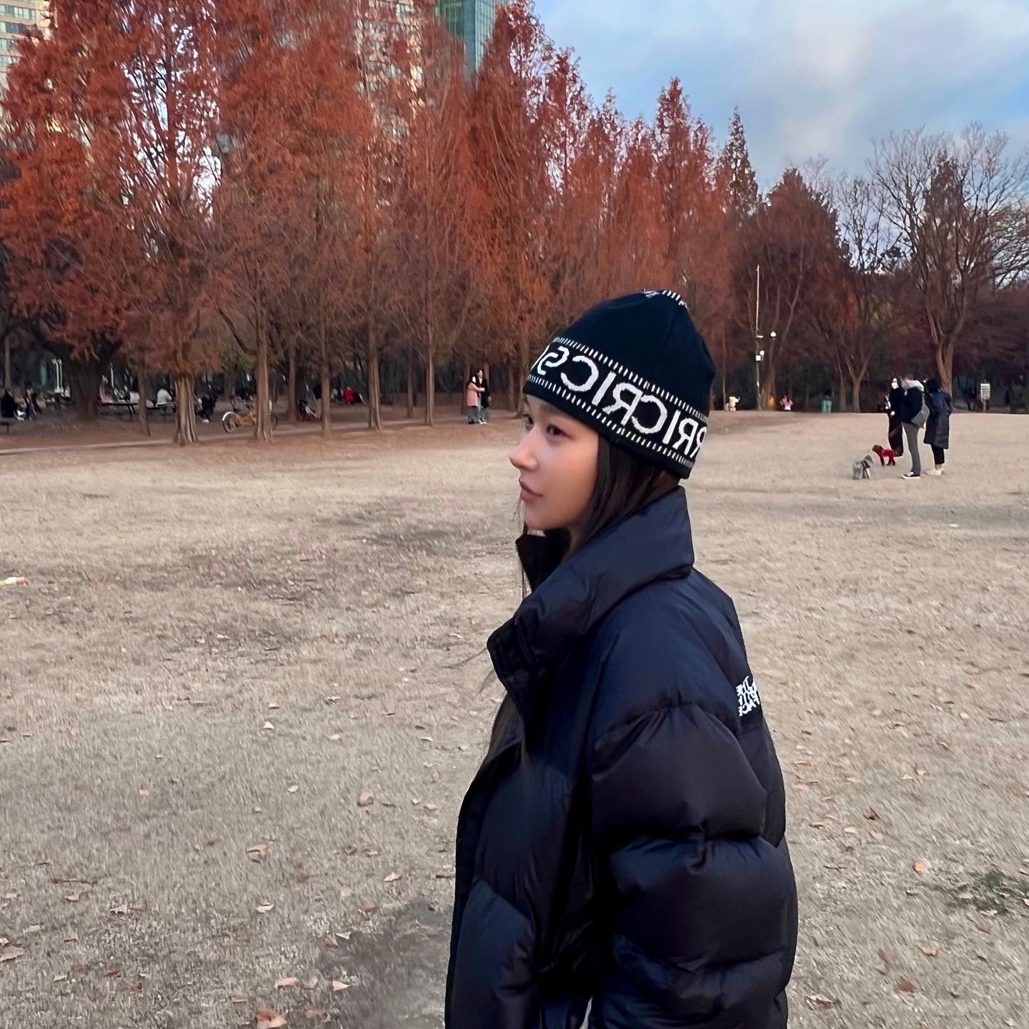 The North Face 1996 Eco Nuptse Jacket Black 착용 스타일 - 1