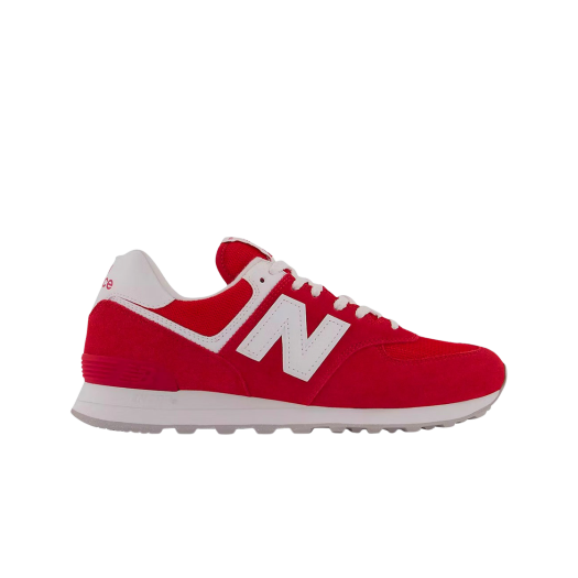 New Balance 574 Red White