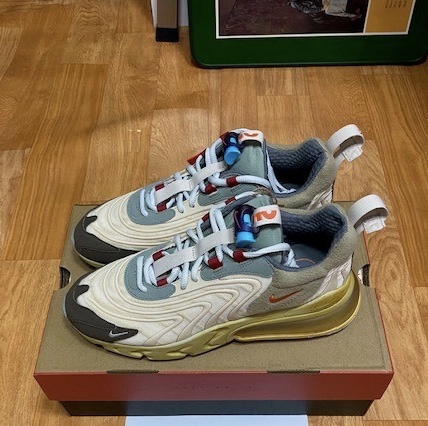 Nike x Travis Scott Air Max 270 React Cactus Trails 착용 스타일