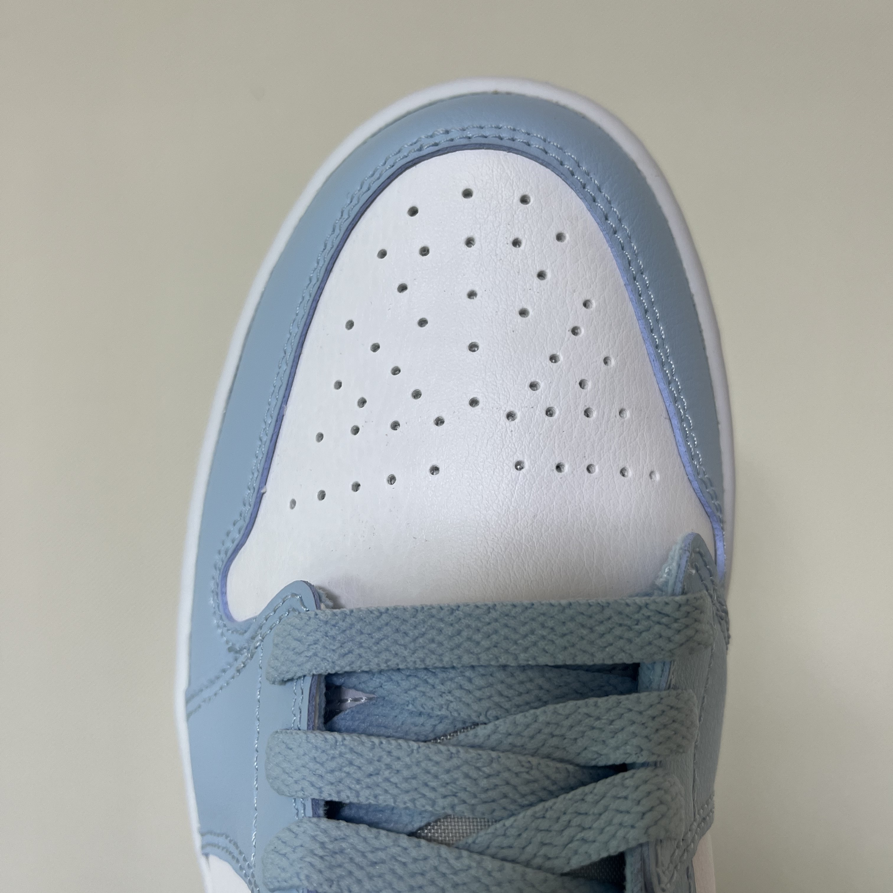 (W) Jordan 1 Low White Ice Blue 착용 스타일 - 4