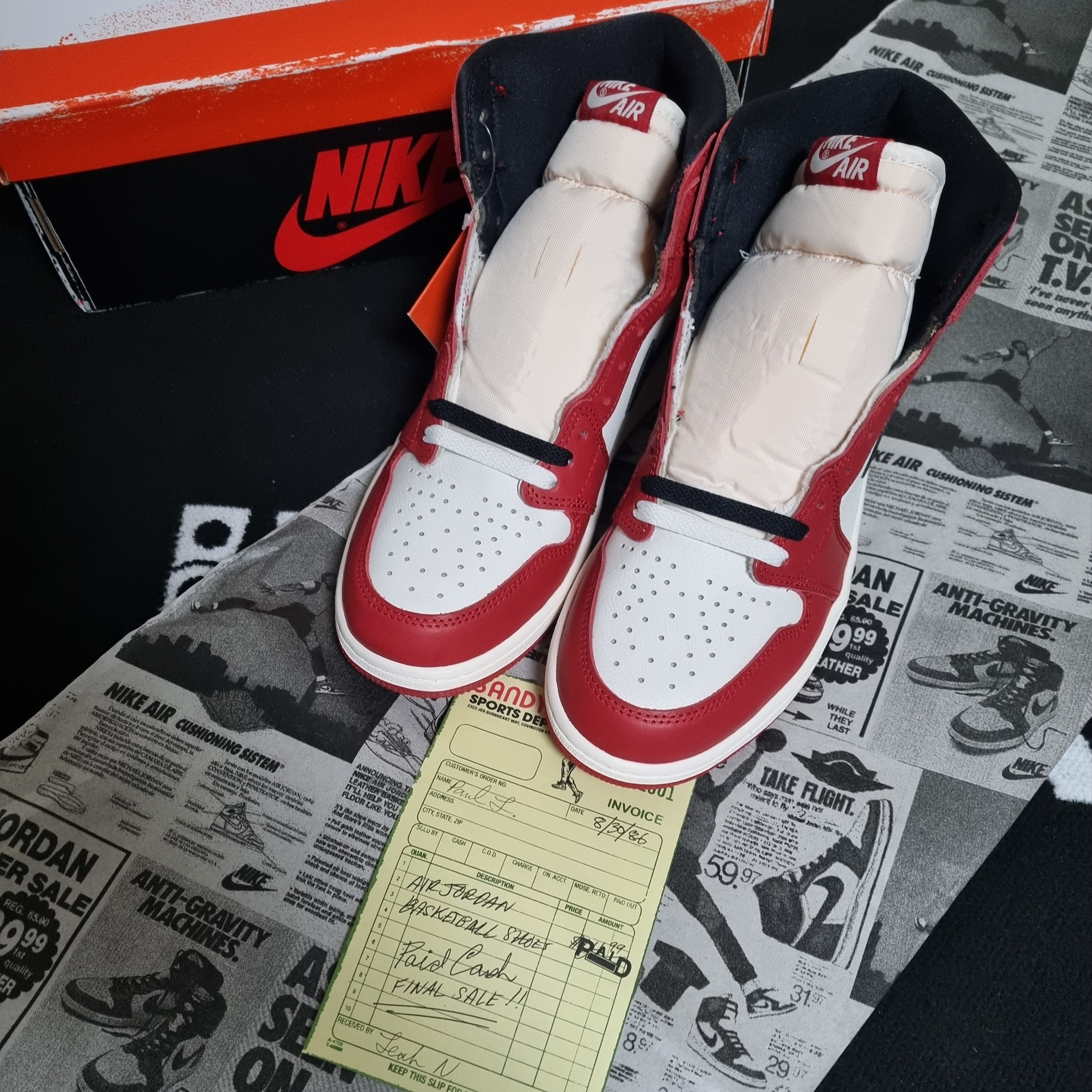 Jordan 1 Retro High OG Chicago 2022 착용 스타일 - 3