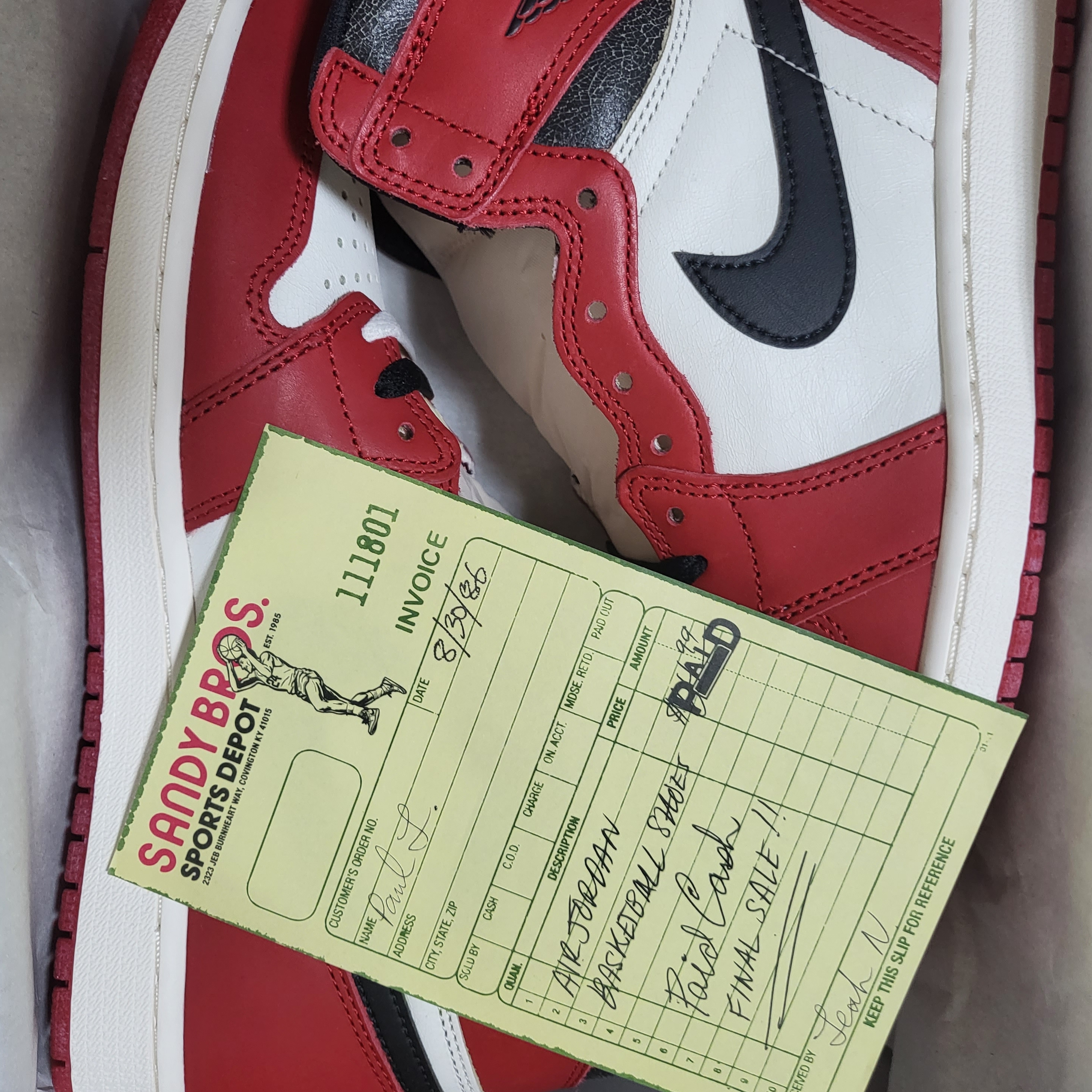 Jordan 1 Retro High OG Chicago 2022 착용 스타일 - 2