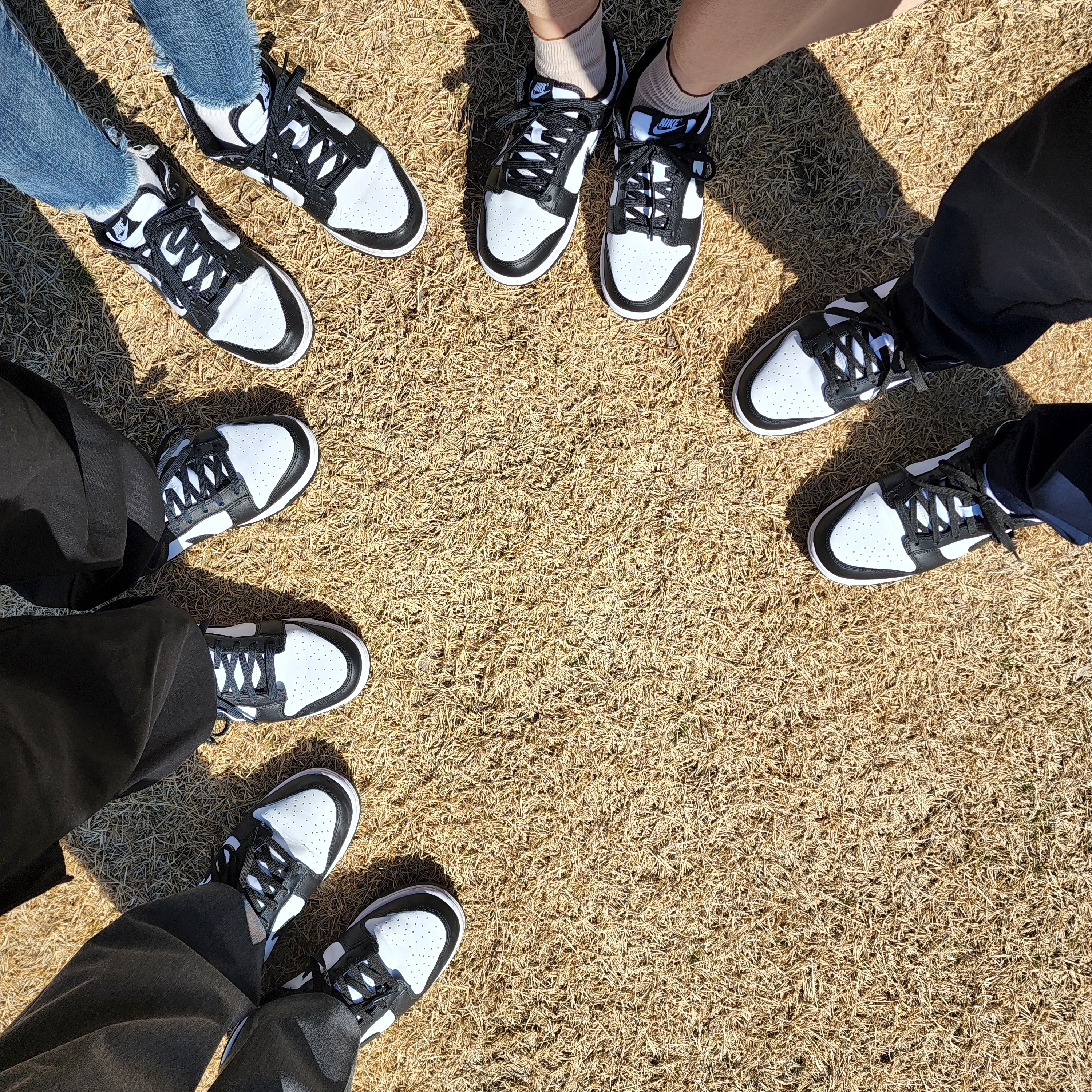 (W) Nike Dunk Low Black, Nike Dunk Low Retro Black 착용 스타일
