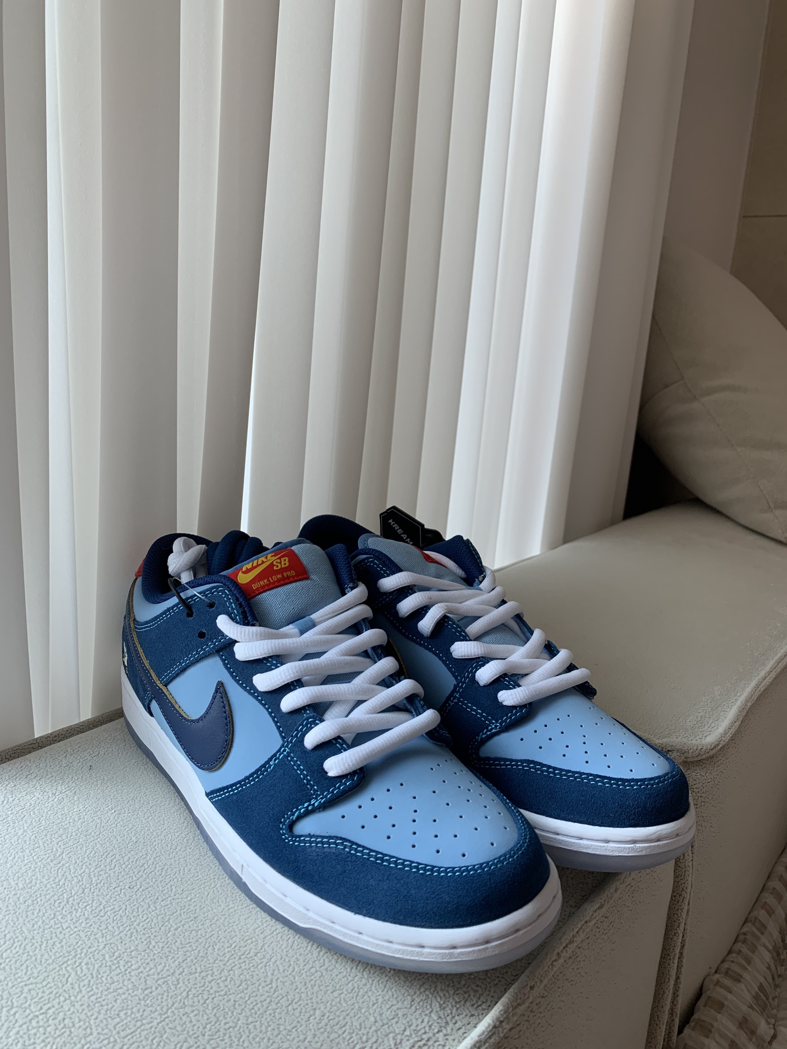 Nike x Why So Sad? SB Dunk Low Pro Coastal Blue 착용 스타일