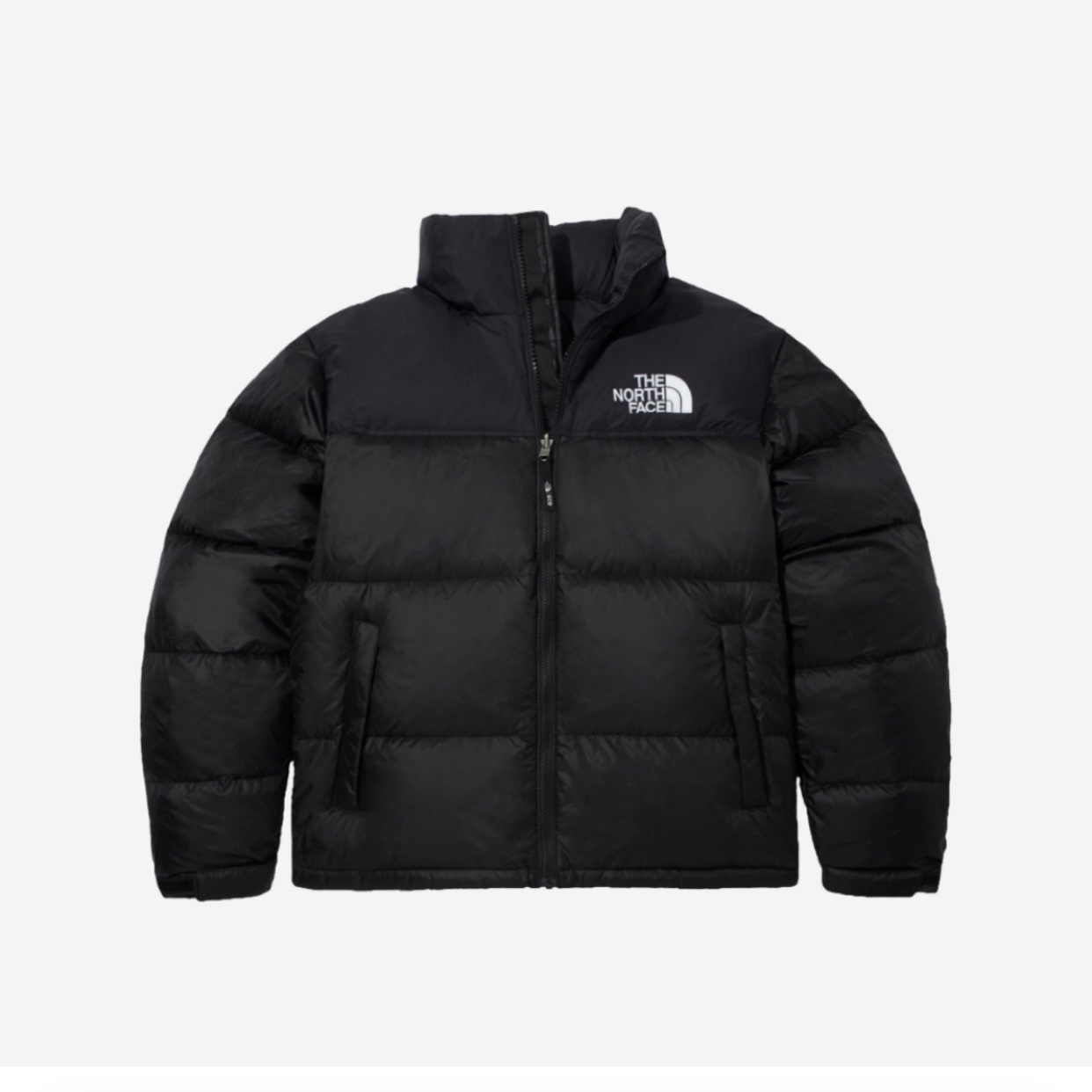 The North Face 1996 Eco Nuptse Jacket Black 착용 스타일