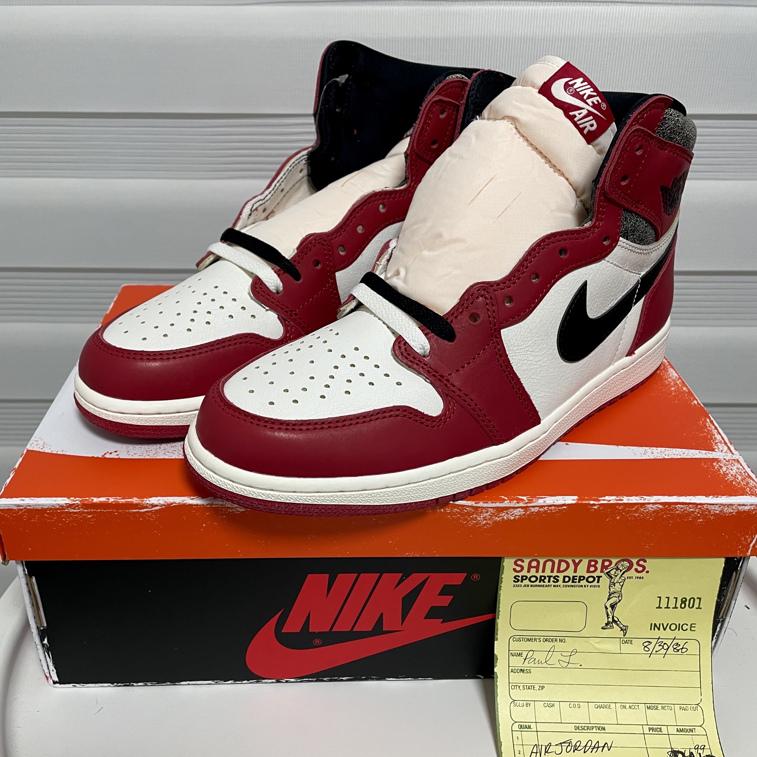 Jordan 1 Retro High OG Chicago 2022 착용 스타일