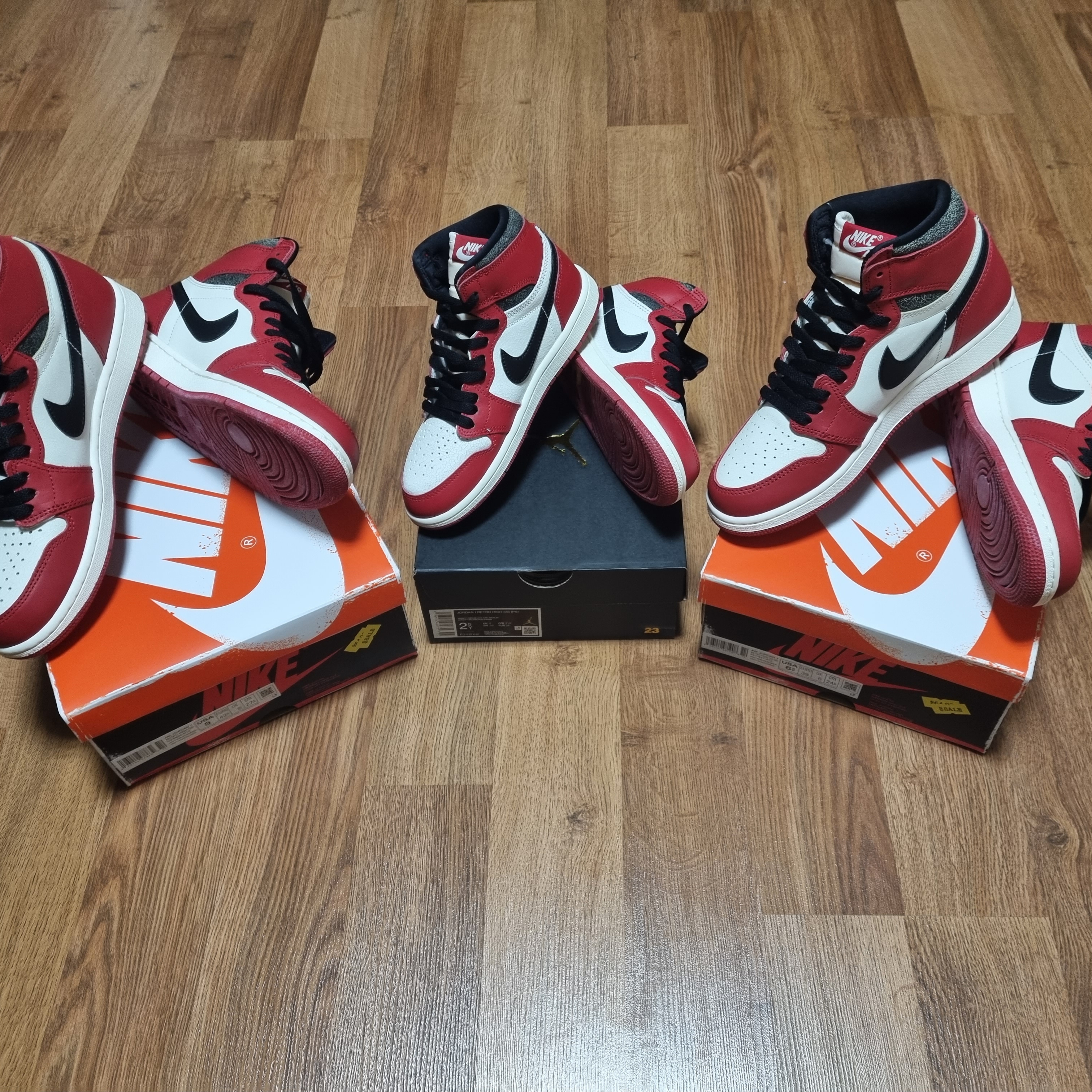 Jordan 1 Retro High OG Chicago 2022, (GS) Jordan 1 Retro High OG Chicago 2022 착용 스타일 - 5