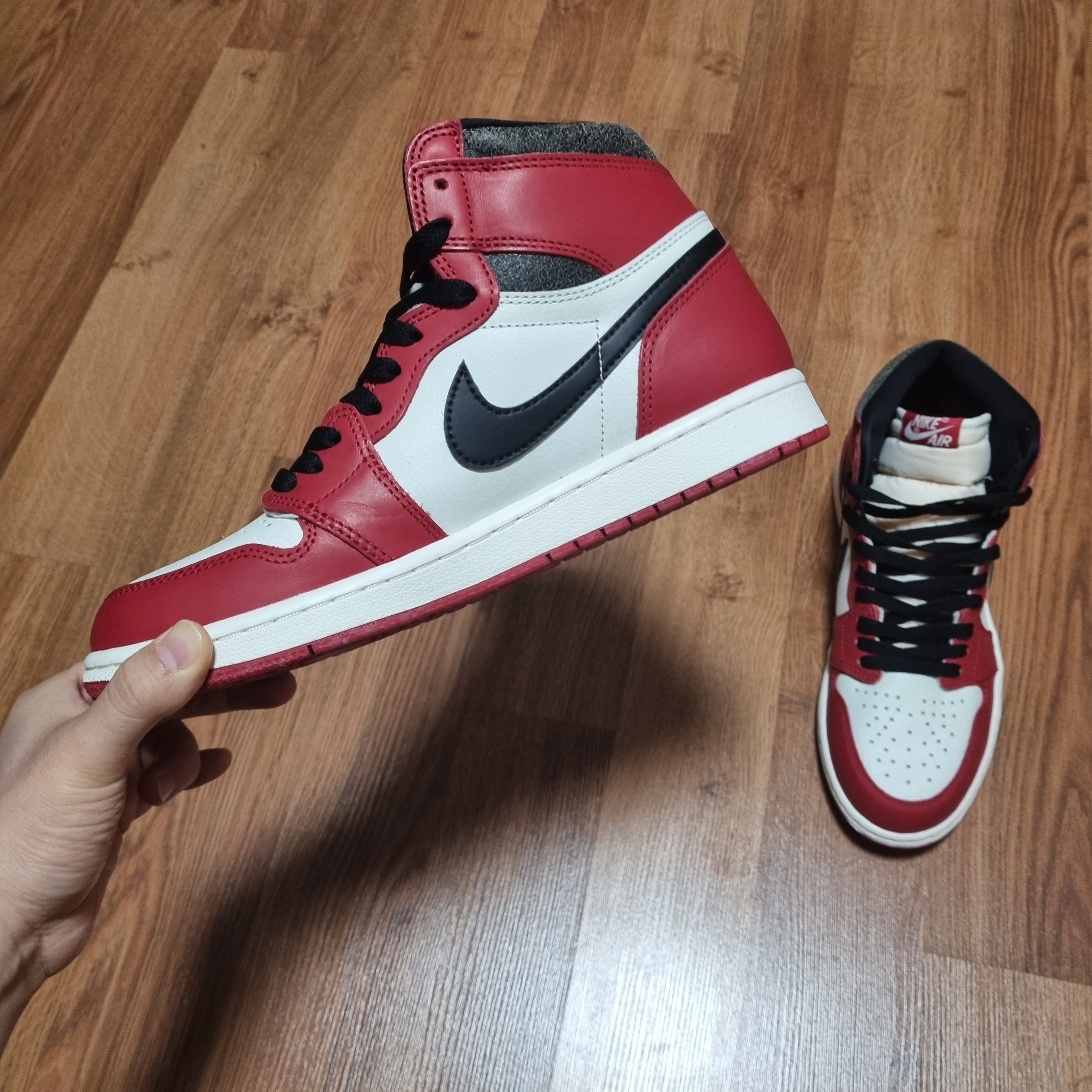 Jordan 1 Retro High OG Chicago 2022, (GS) Jordan 1 Retro High OG Chicago 2022 착용 스타일 - 1