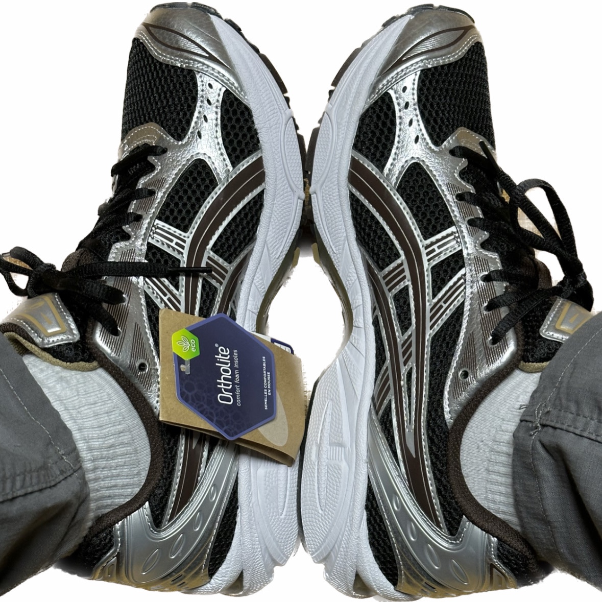 Asics Gel-Kayano 14 Black Coffee 착용 스타일 - 1