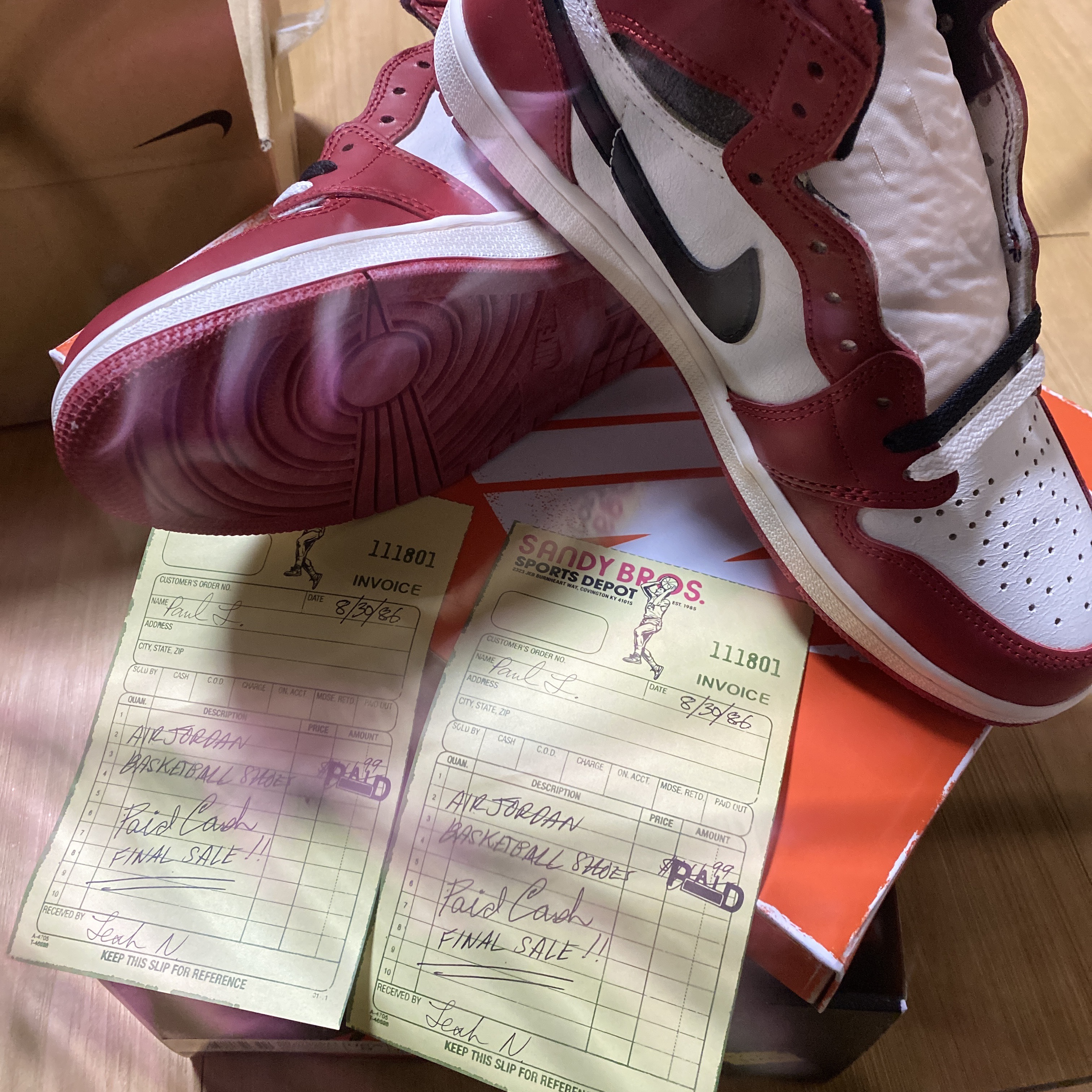 Jordan 1 Retro High OG Chicago 2022 착용 스타일