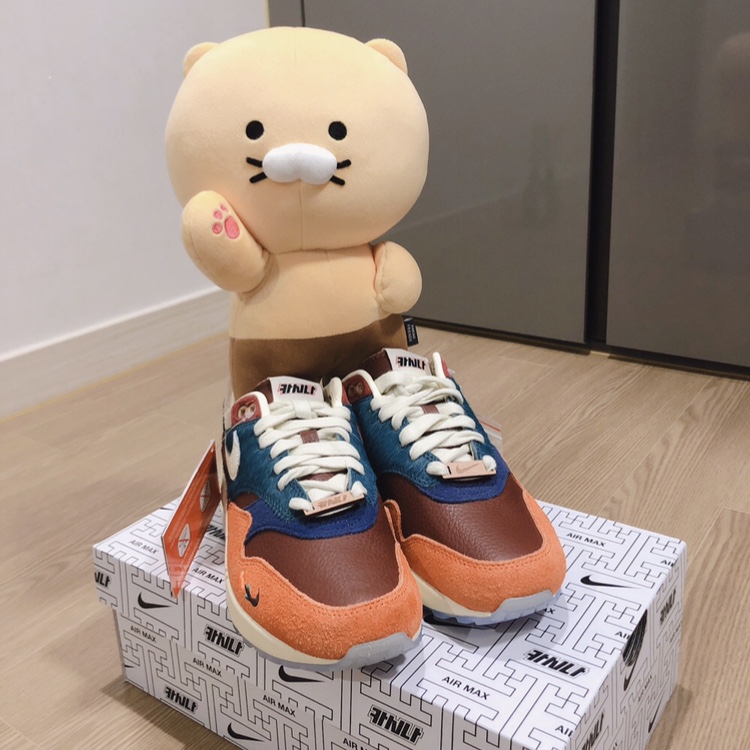 Nike x Kasina Air Max 1 SP Won-Ang Orange 착용 스타일
