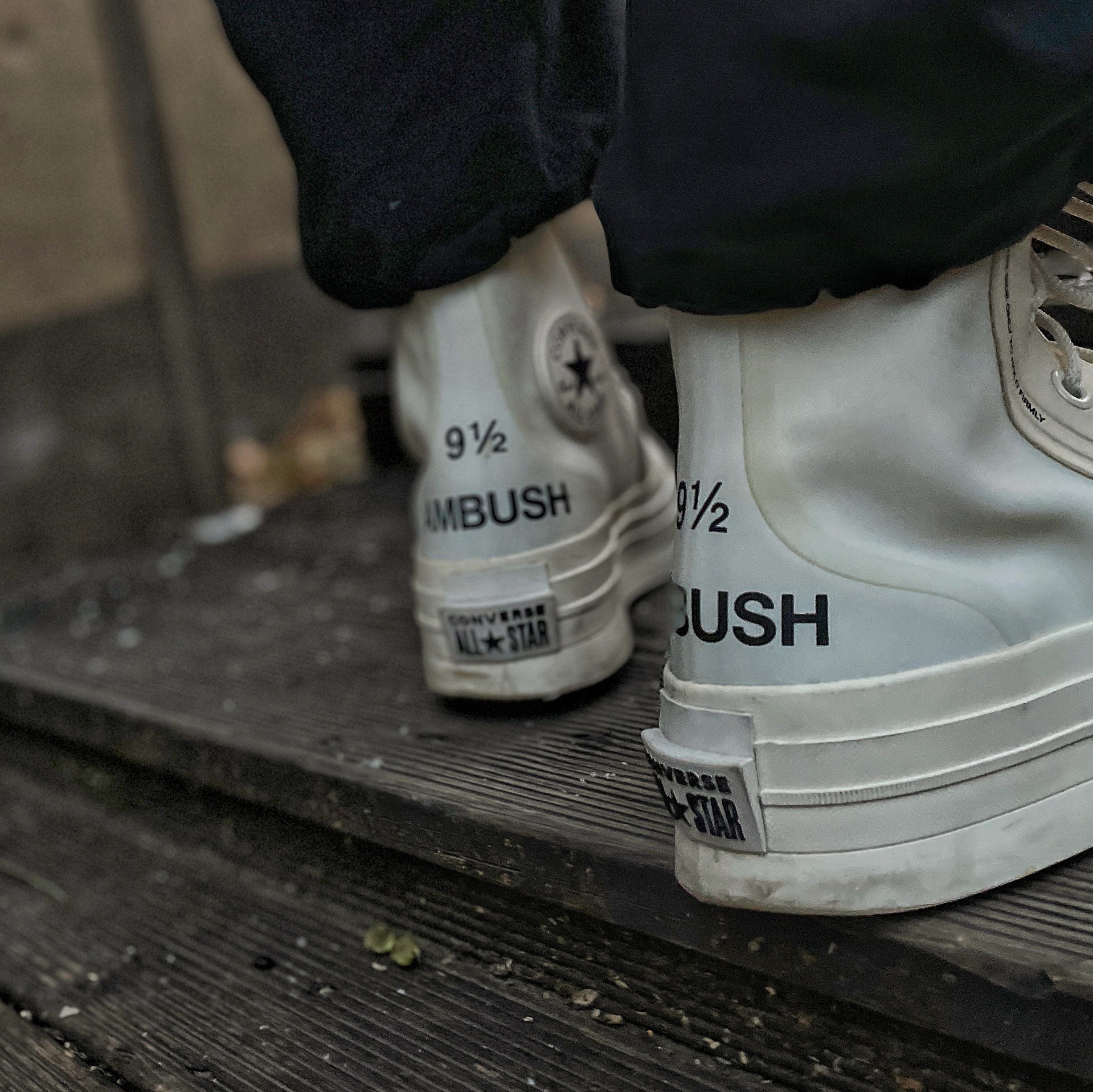 Converse x Ambush Chuck 70 Hi White 착용 스타일 - 2