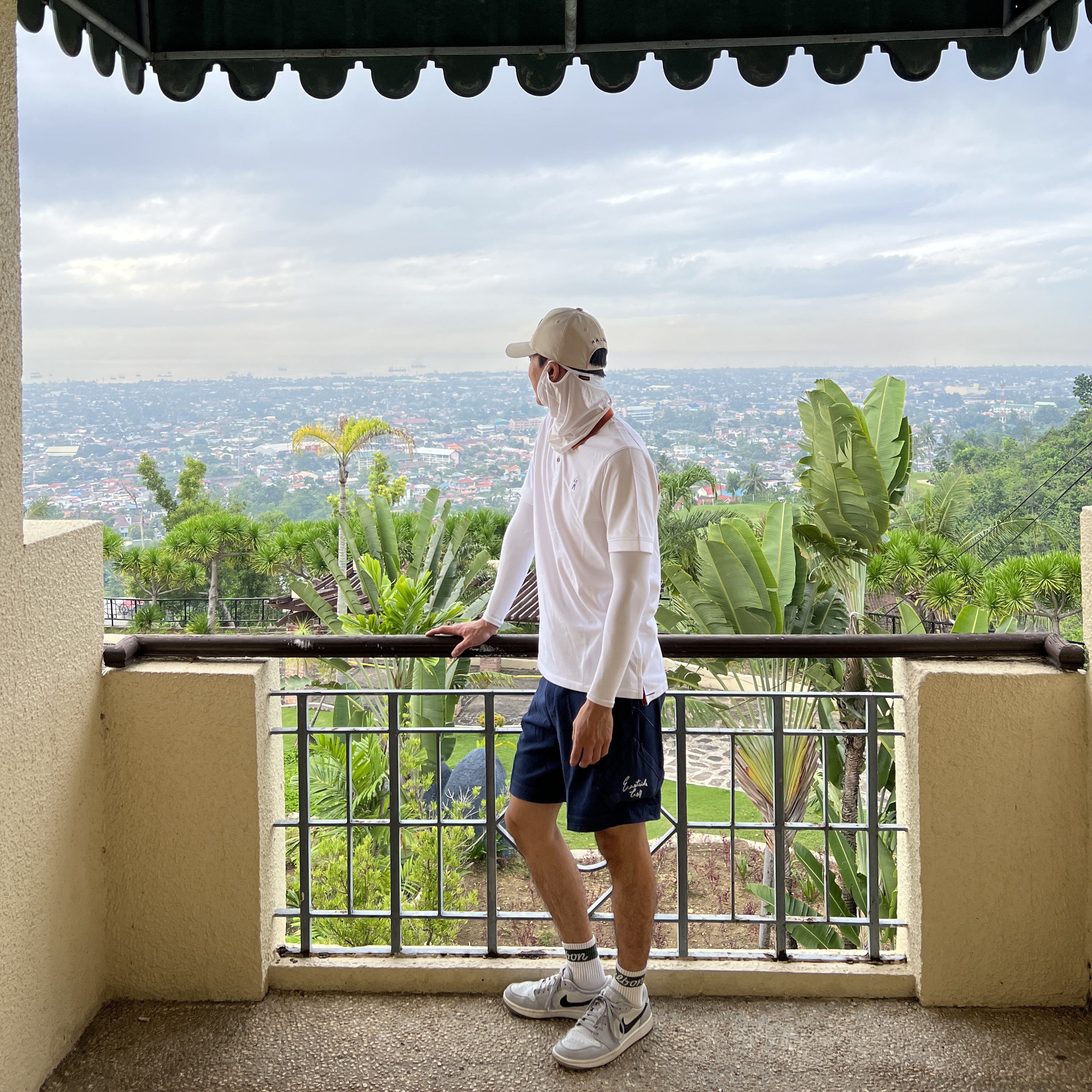 Jordan x Eastside Golf Polo Shirt White - Asia, Jordan x Eastside Golf Shorts Midnight Navy - Asia 착용 스타일