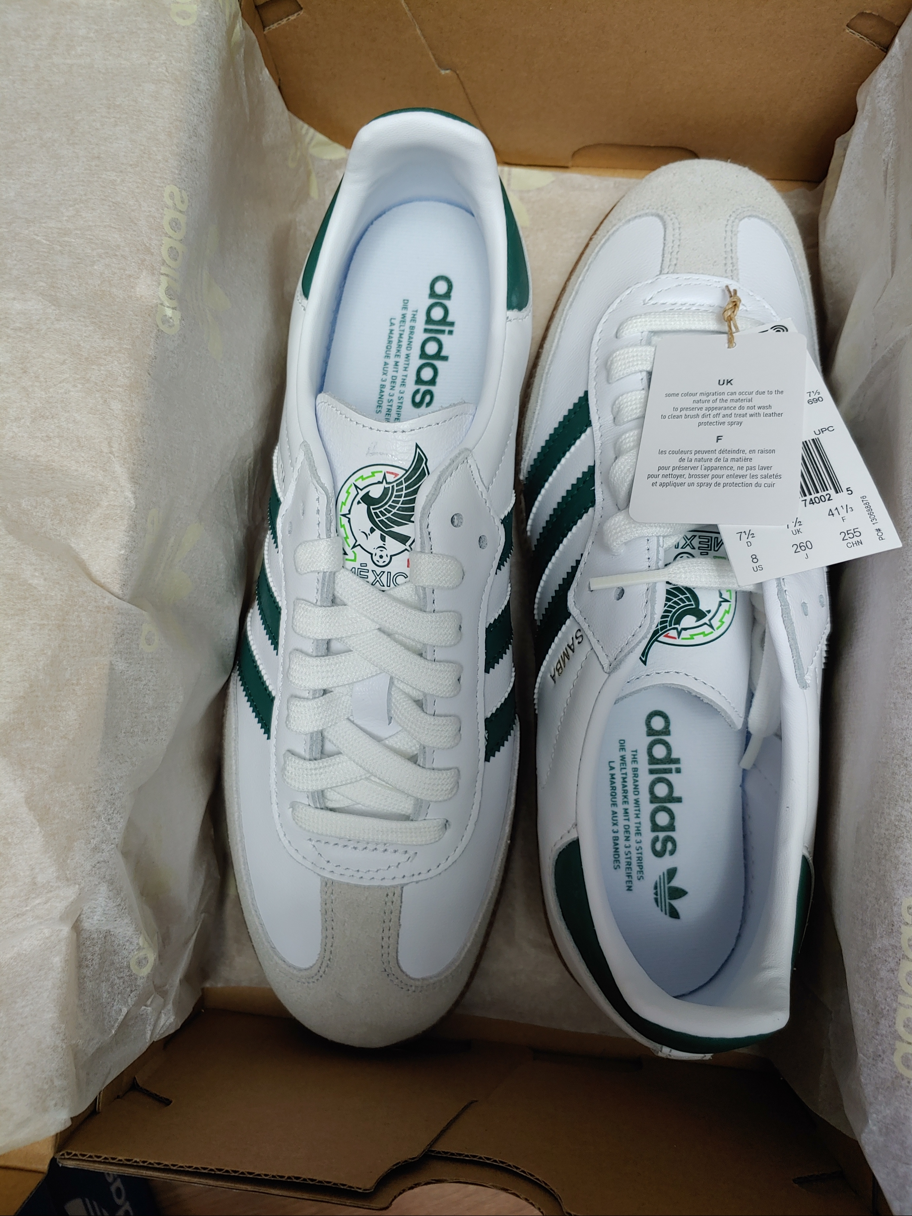 Adidas Samba Mexico 착용 스타일 - 1