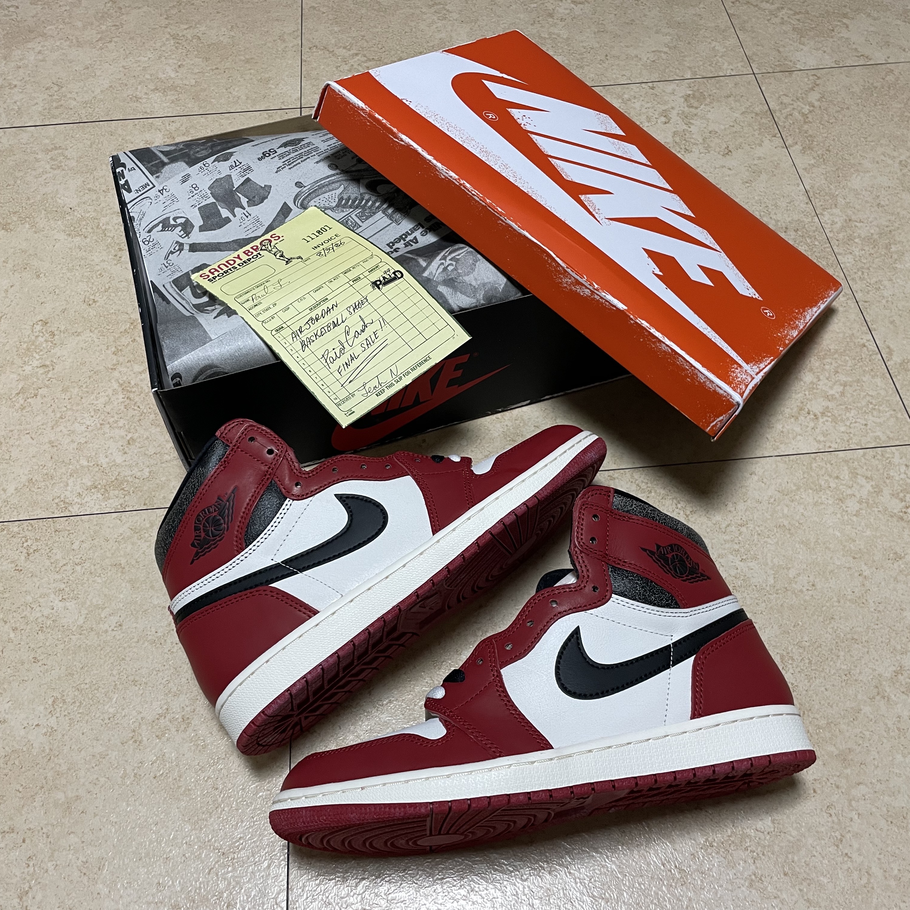 Jordan 1 Retro High OG Chicago 2022 착용 스타일 - 1
