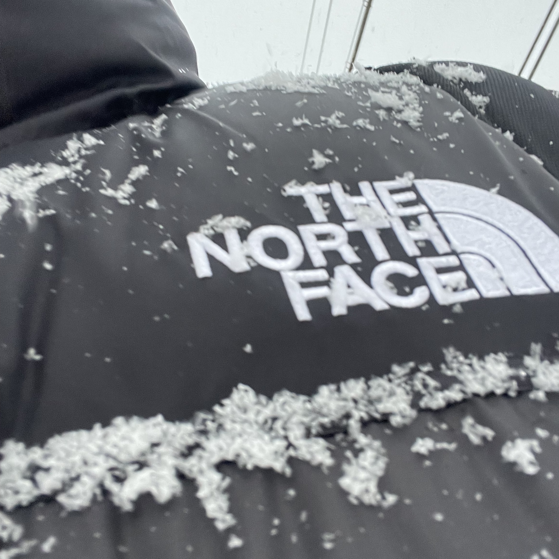 The North Face 1996 Eco Nuptse Jacket Black 착용 스타일