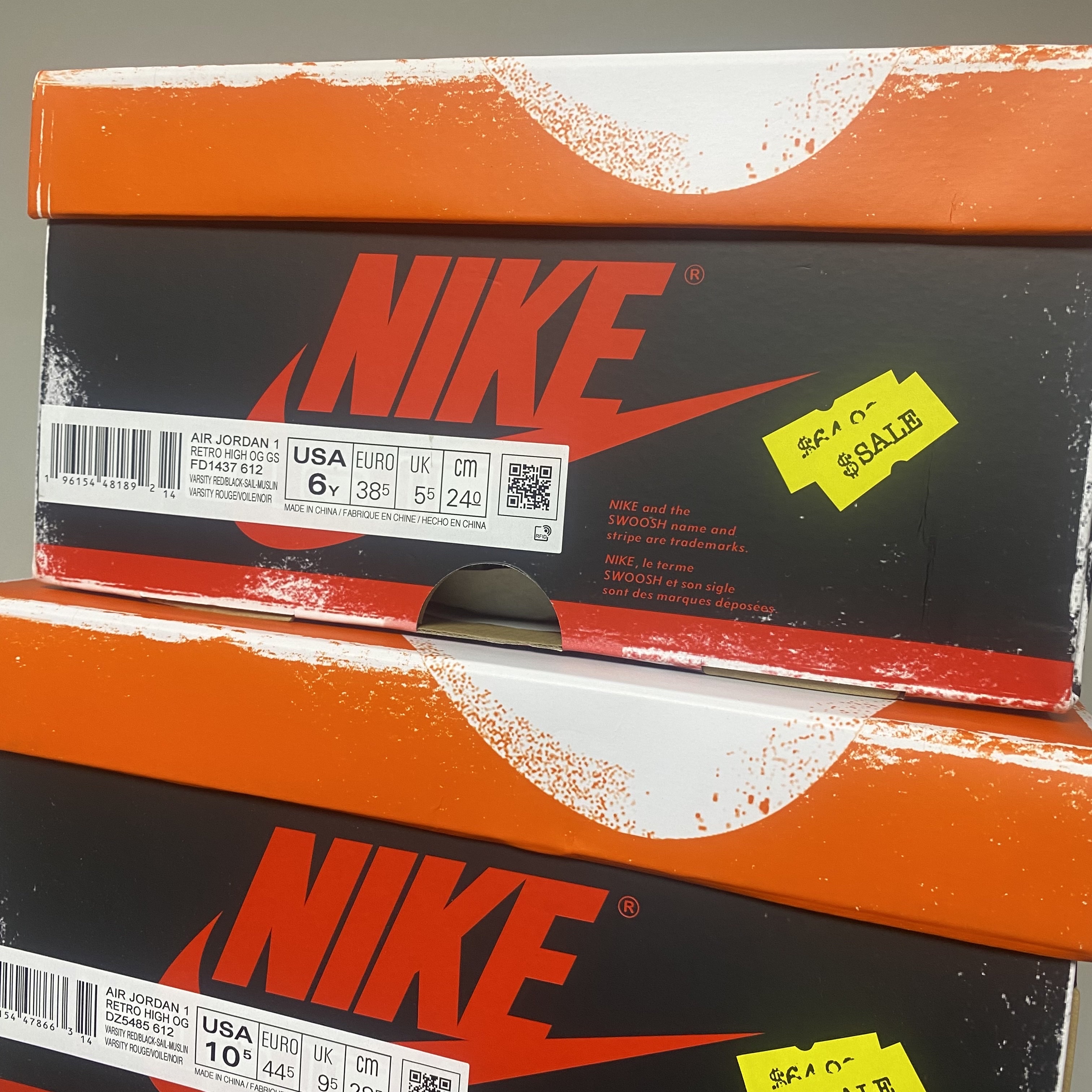 Jordan 1 Retro High OG Chicago 2022, (GS) Jordan 1 Retro High OG Chicago 2022 착용 스타일 - 3