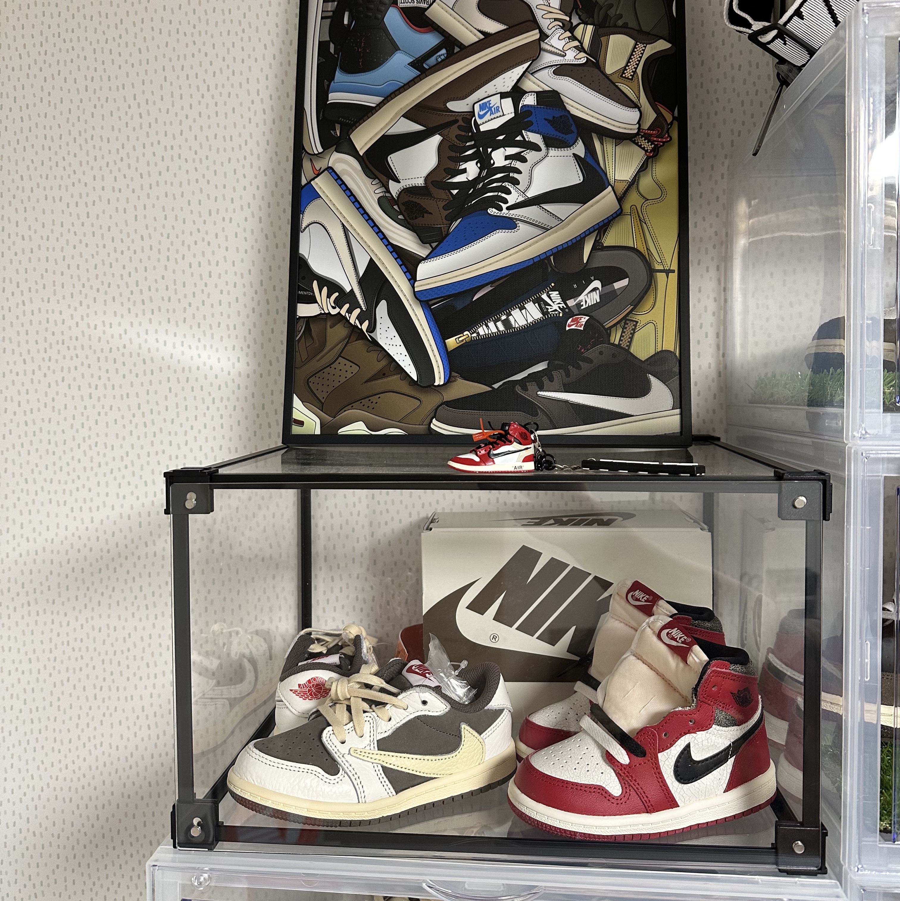 (TD) Jordan 1 Retro High OG Chicago 2022, (TD) Jordan 1 x Travis Scott Retro Low OG SP Sail and Ridgerock 착용 스타일